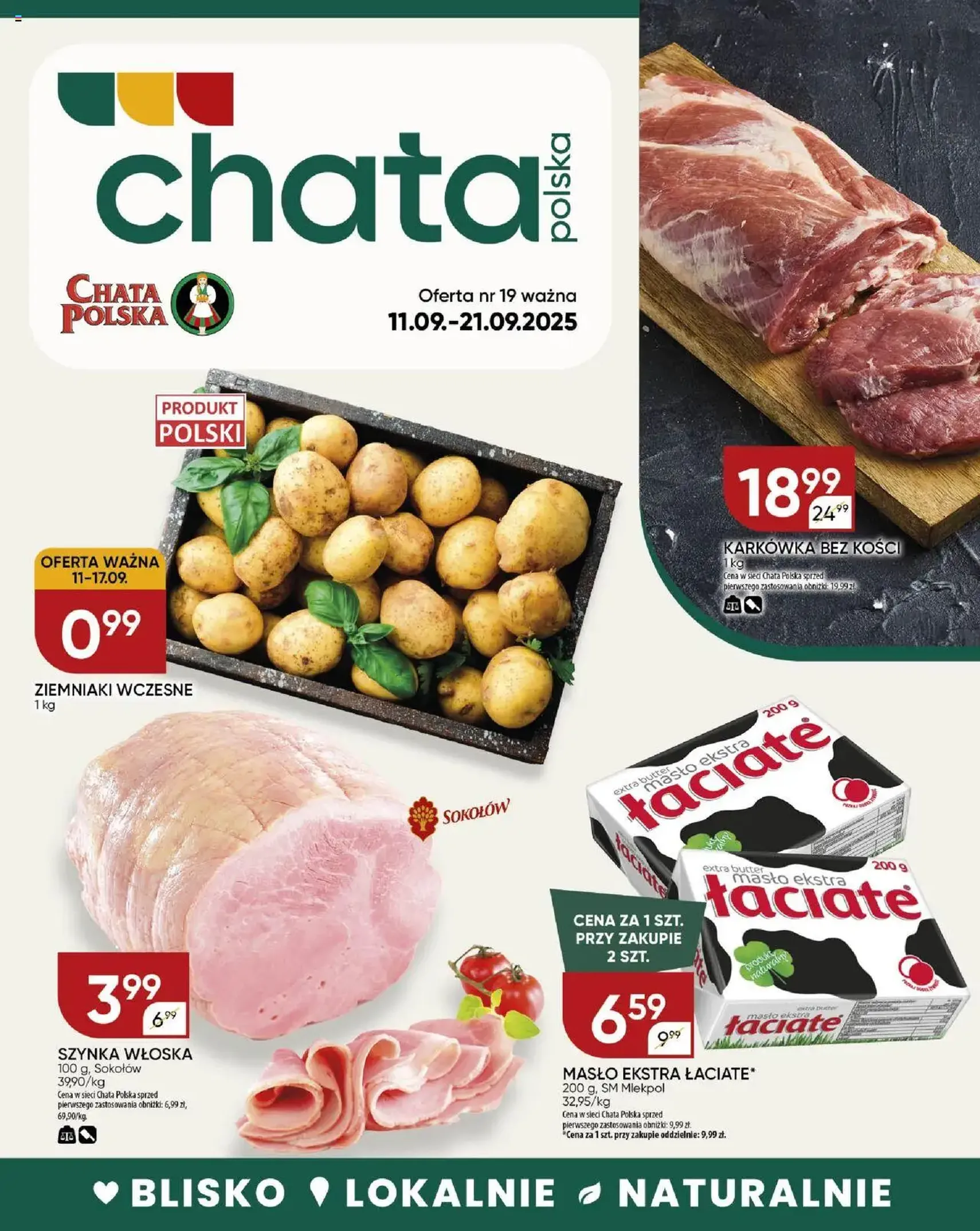 Chata Polska Gazetka - ważny gazetka od 11.09.2025 strona 1 z 22 Chata Polska Gazetka - ważny gazetka od 11.09.2025 strona 1 z 22