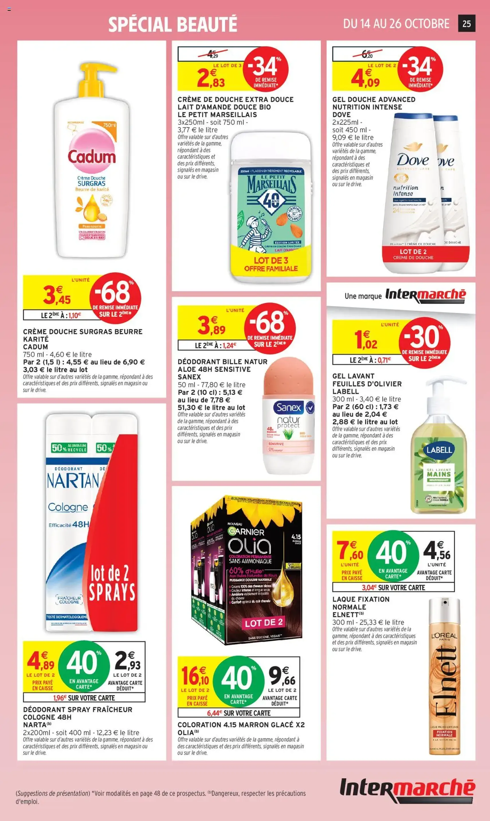 Intermarché catalogue semaine 42 - brochure valable à partir du 14/10/2025, page 25 sur 52