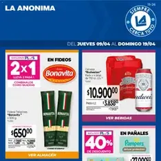 Vista previa del folleto La Anonima catálogo válido desde 09/04/2026