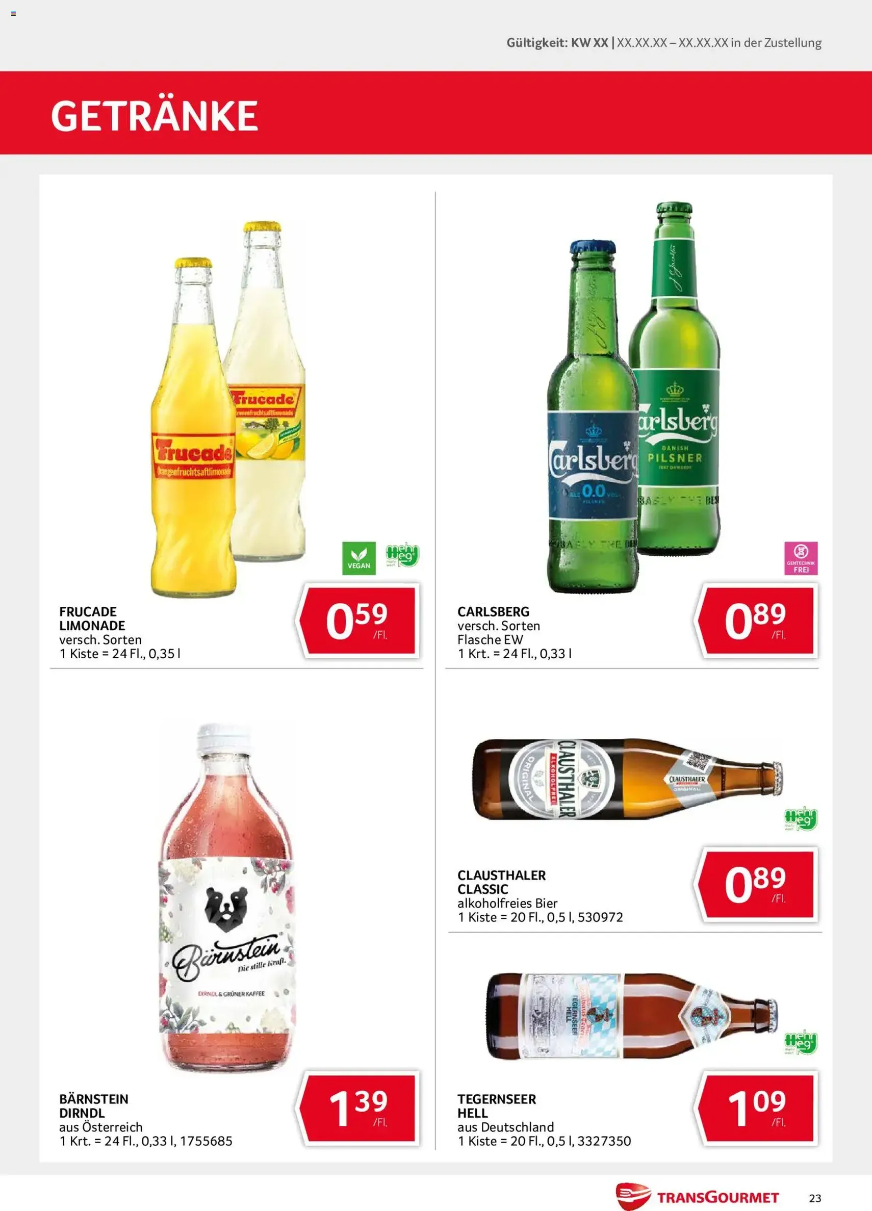 Transgourmet Flugblatt - Gültiger Prospekt ab 02.11.2026, Seite 23 von insgesamt 36