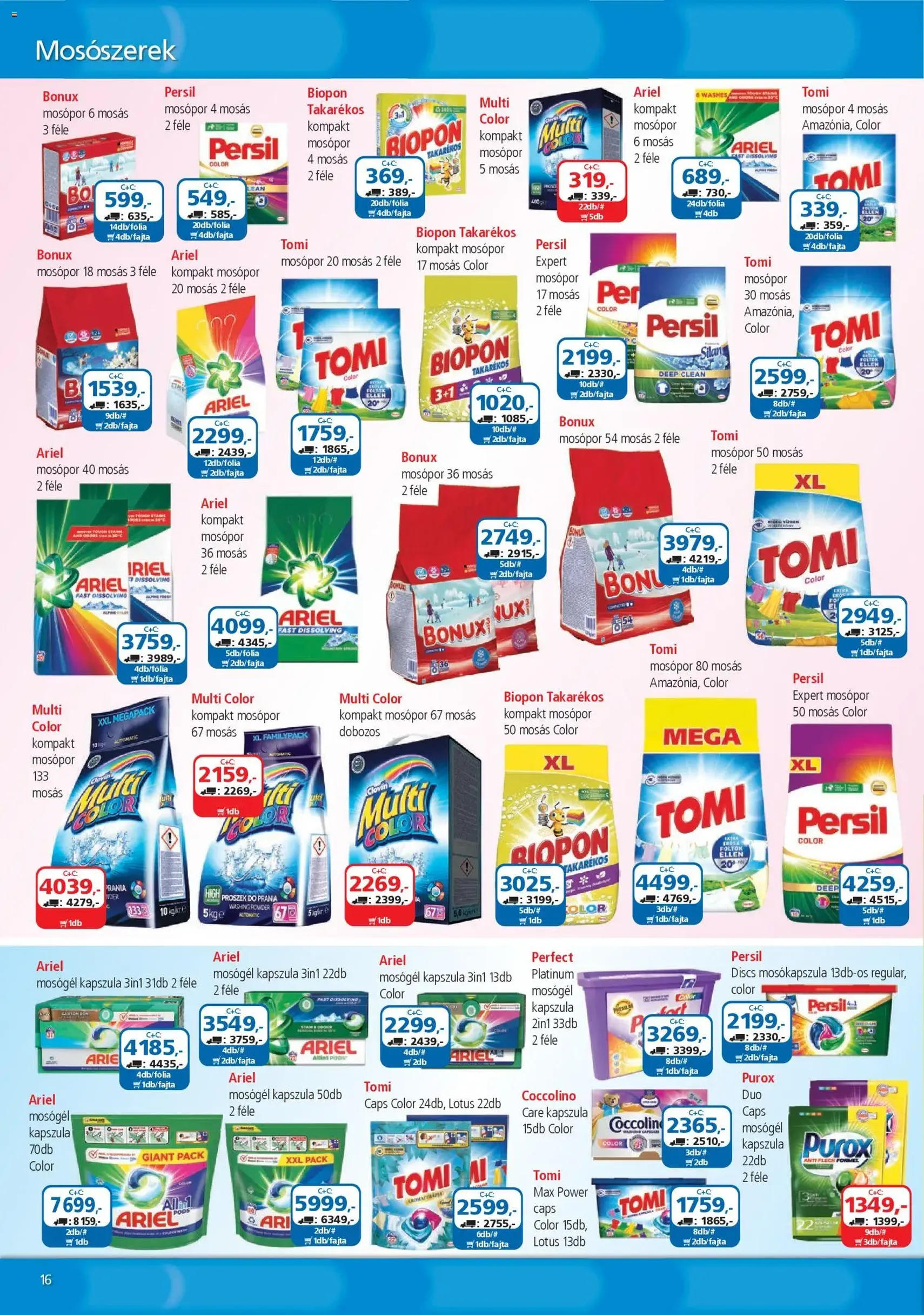 ÁRKLUB akciós újság - 2026.03.01. érvényes szórólap 16 oldal 32 oldalból