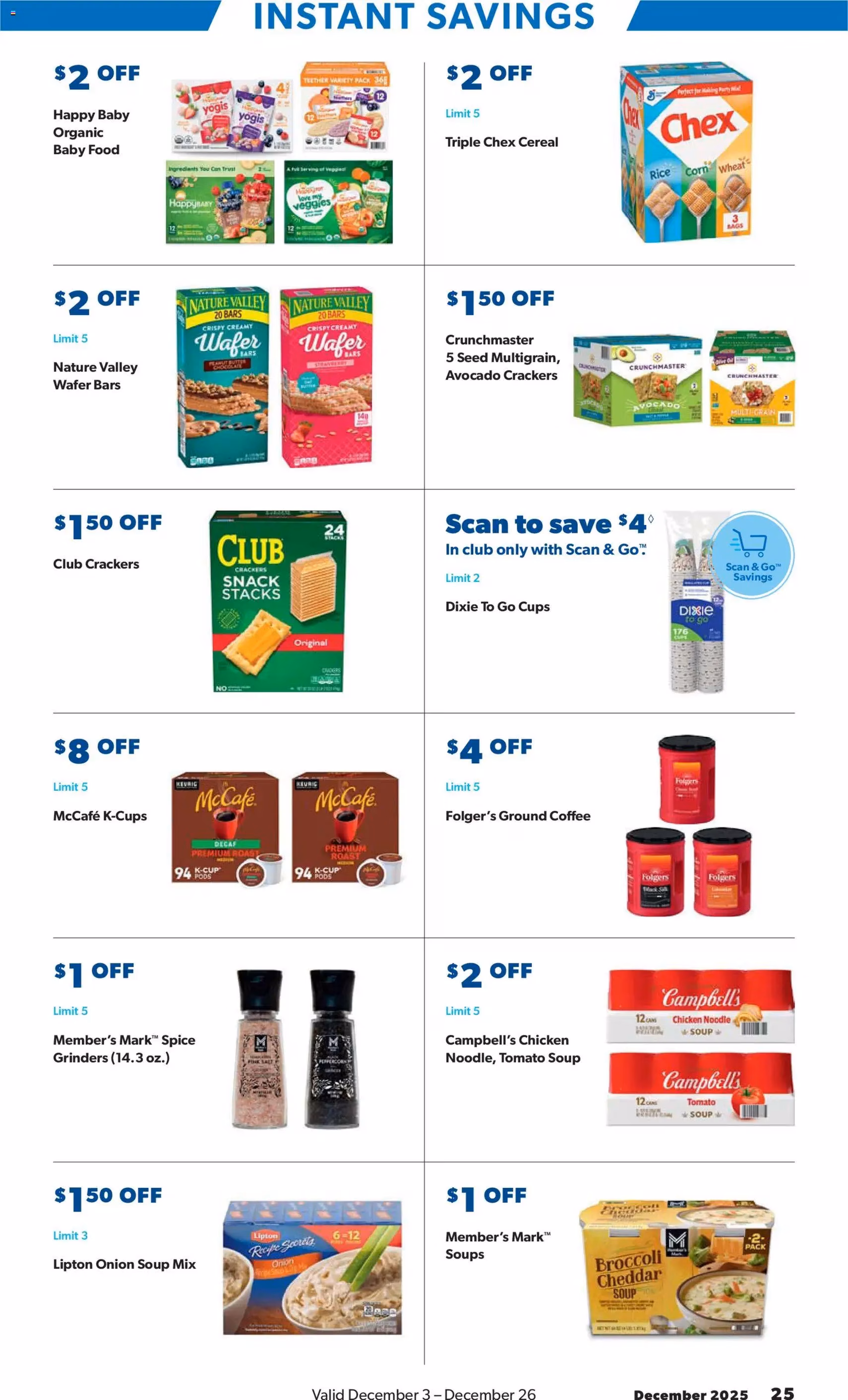 Sam's Club Instant Savings Book December - valid flyer from 12/03/2025, page 25 of 48