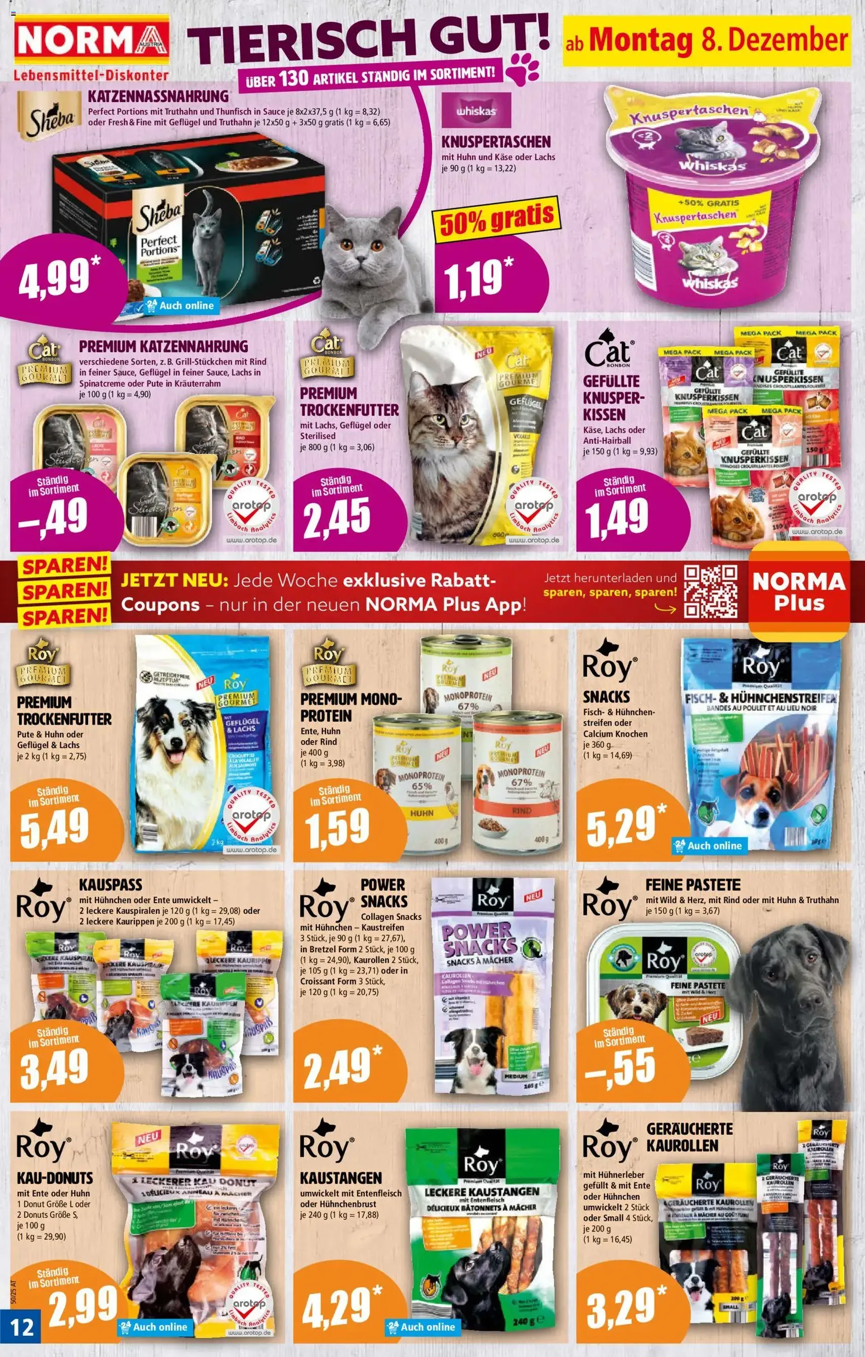 Norma Flugblatt - Gültiger Prospekt ab 08.12.2025, Seite 12 von insgesamt 20