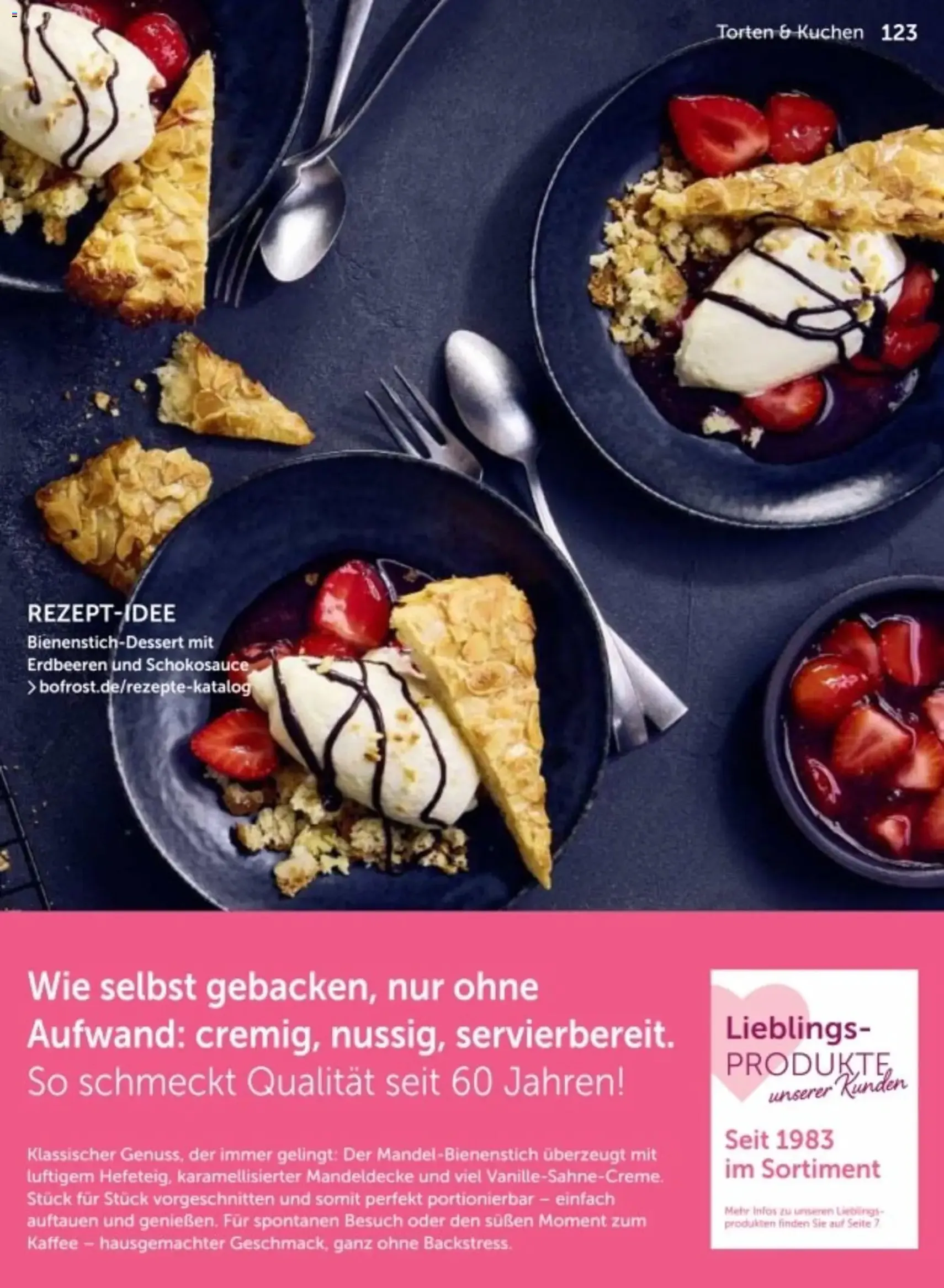 Bofrost Katalog - Gültiger Prospekt ab 06.03.2026, Seite 123 von insgesamt 150