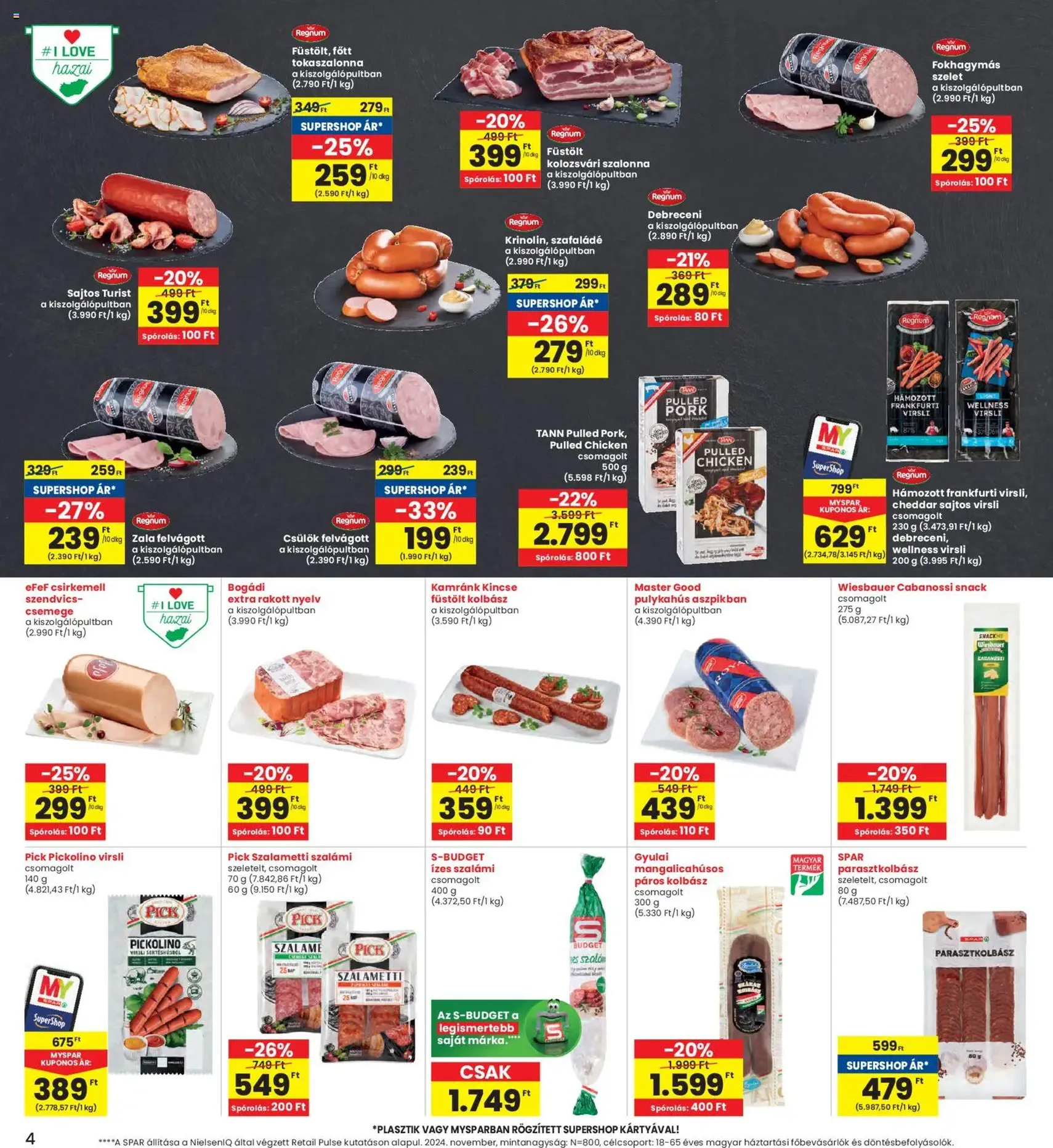 Interspar Black Friday - 2025.11.13. érvényes szórólap 4 oldal 20 oldalból