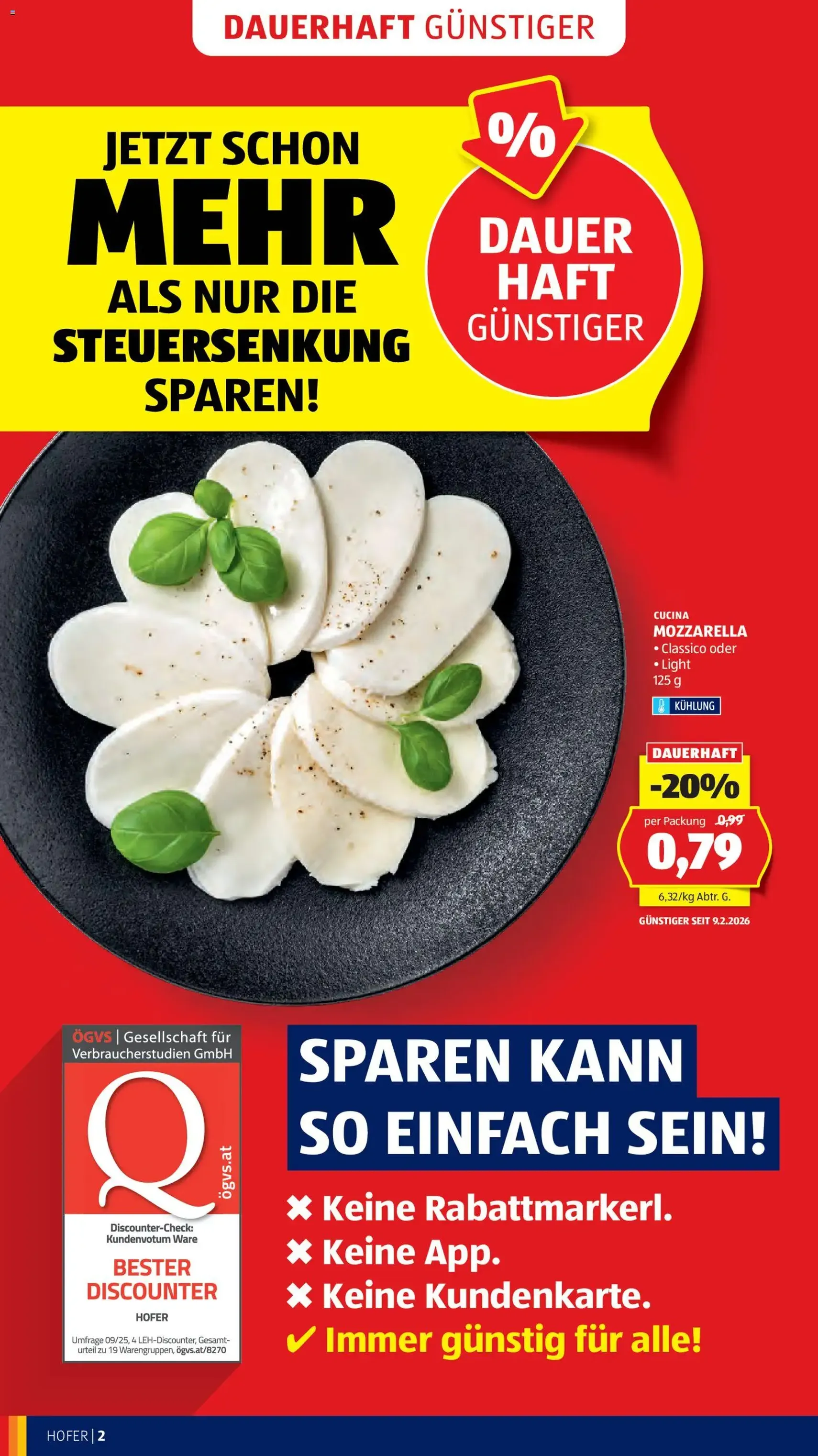 Hofer Flugblatt - Gültiger Prospekt ab 13.02.2026, Seite 4 von insgesamt 41