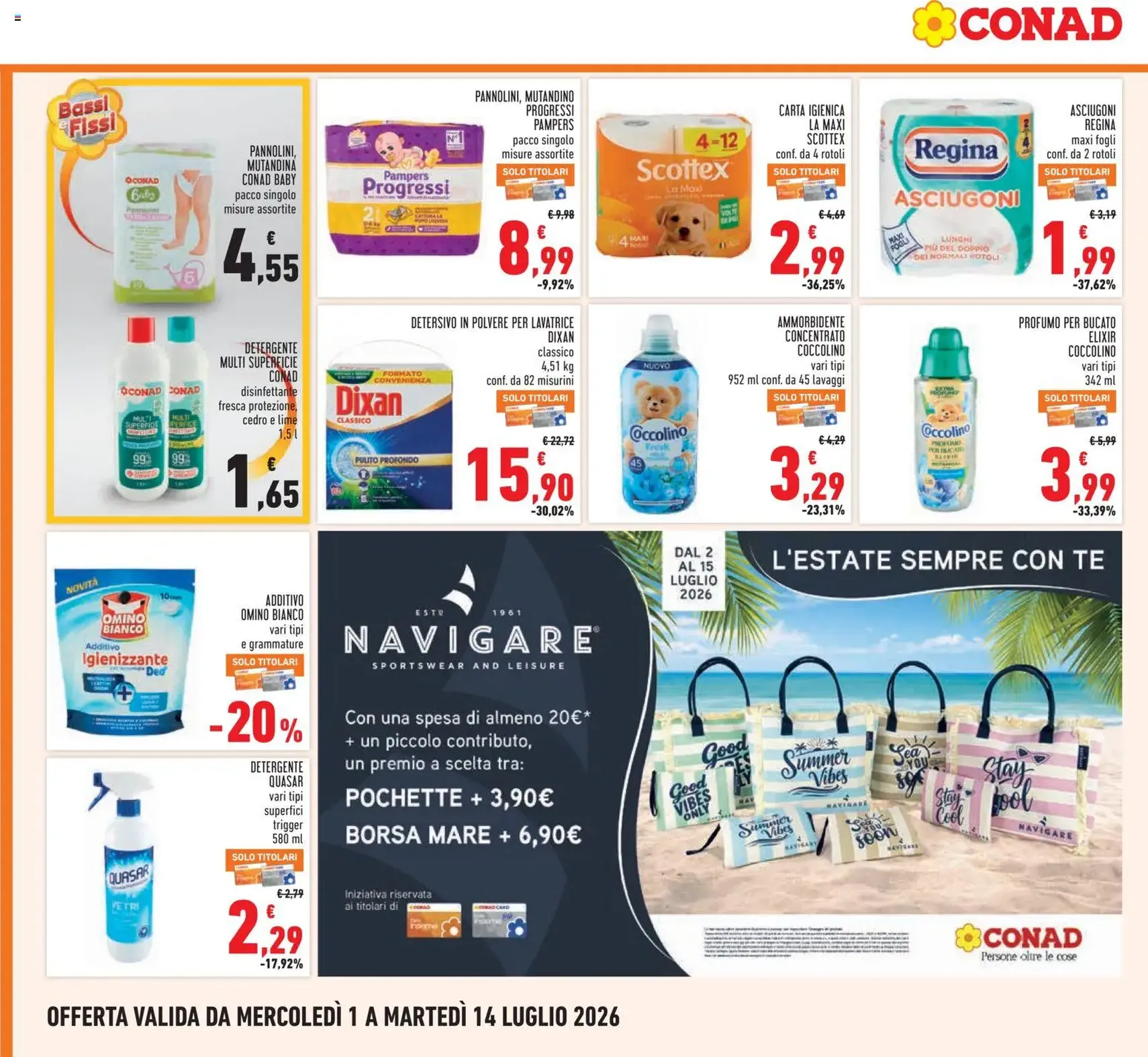 Conad volantino - volantino valido dal 01/07/2026 pagina 20 di 24