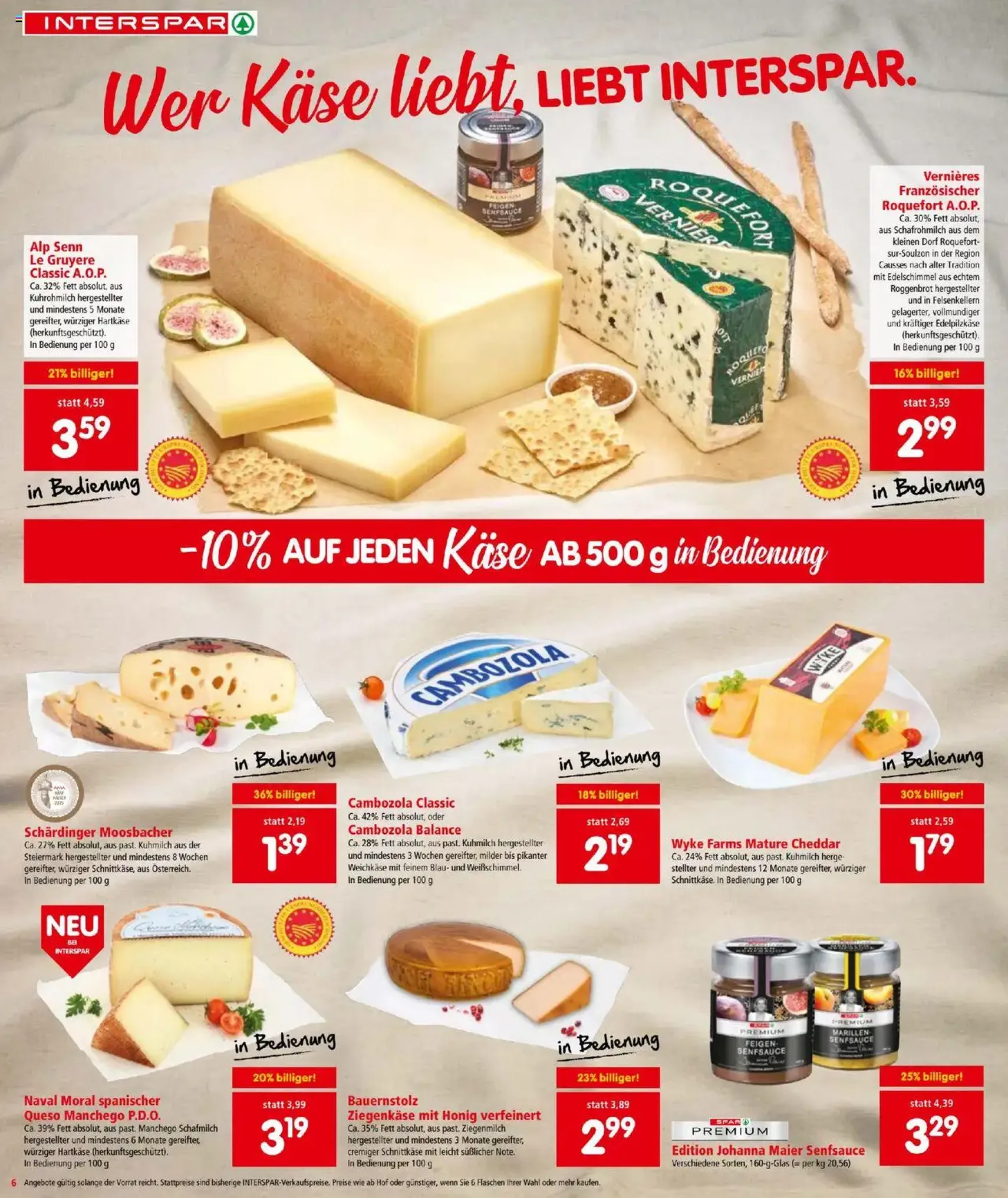 Interspar Flugblatt - Gültiger Prospekt ab 24.07.2025, Seite 6 von insgesamt 16