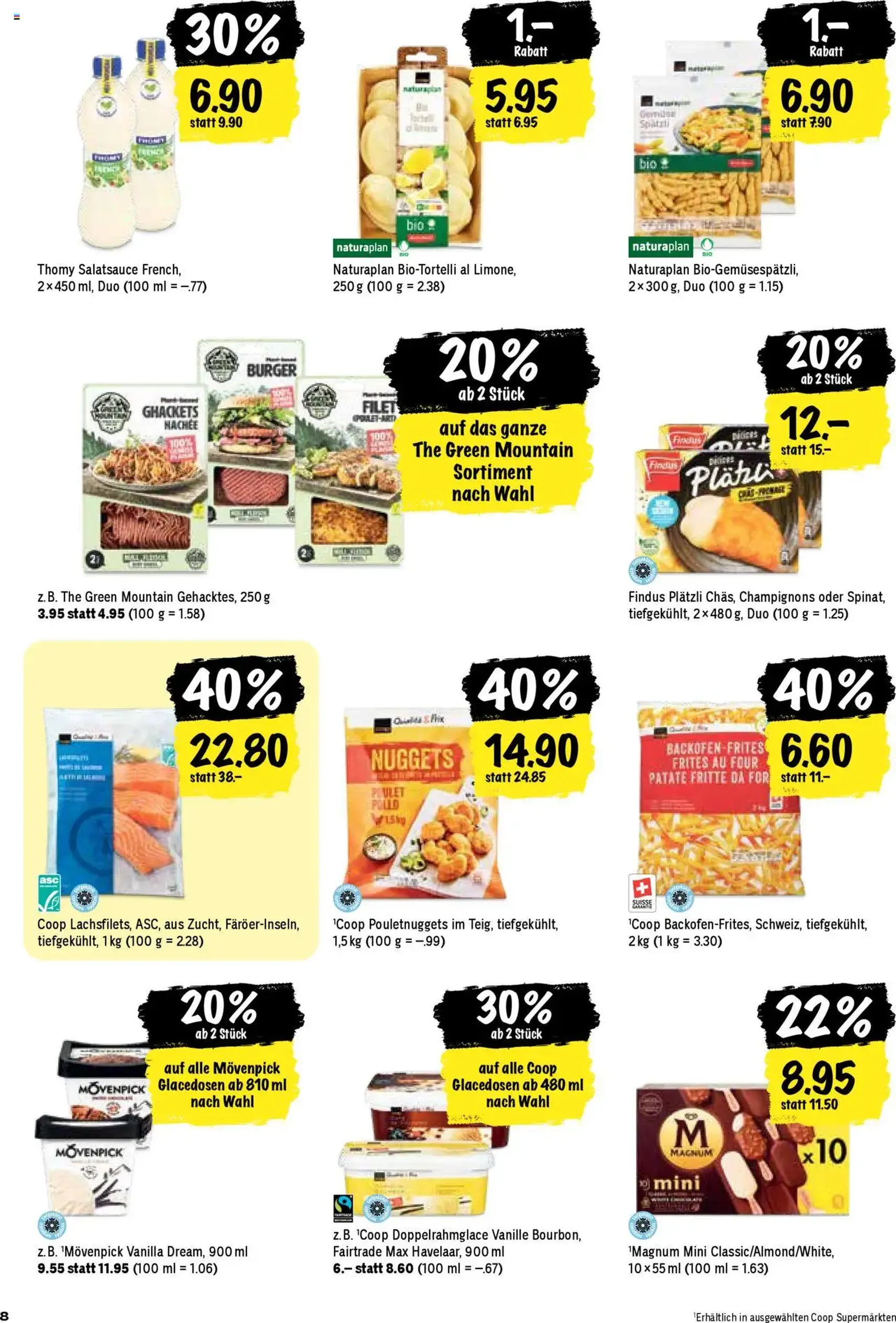 Coop Aktionen - Gültiger Prospekt ab 21.08.2025, Seite 8 von insgesamt 24