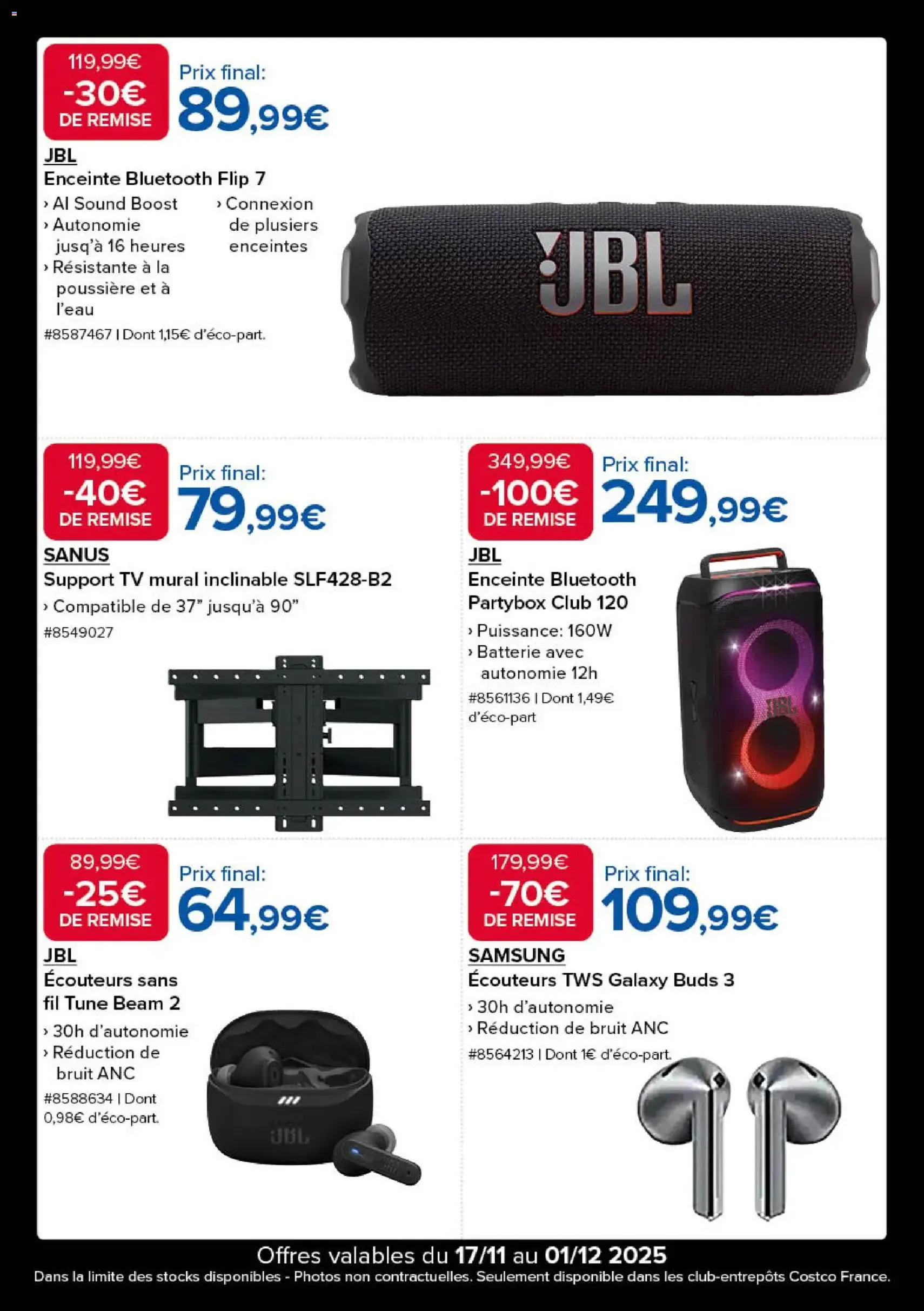 Costco Black Friday - brochure valable à partir du 17/11/2025, page 7 sur 22