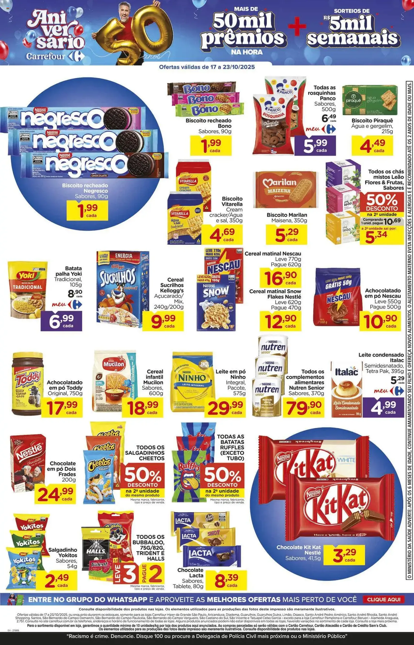 Carrefour - Ofertas da semana - folheto válido a partir de 17/10/2025 página 5 de 18 Carrefour - Ofertas da semana - folheto válido a partir de 17/10/2025 página 5 de 18