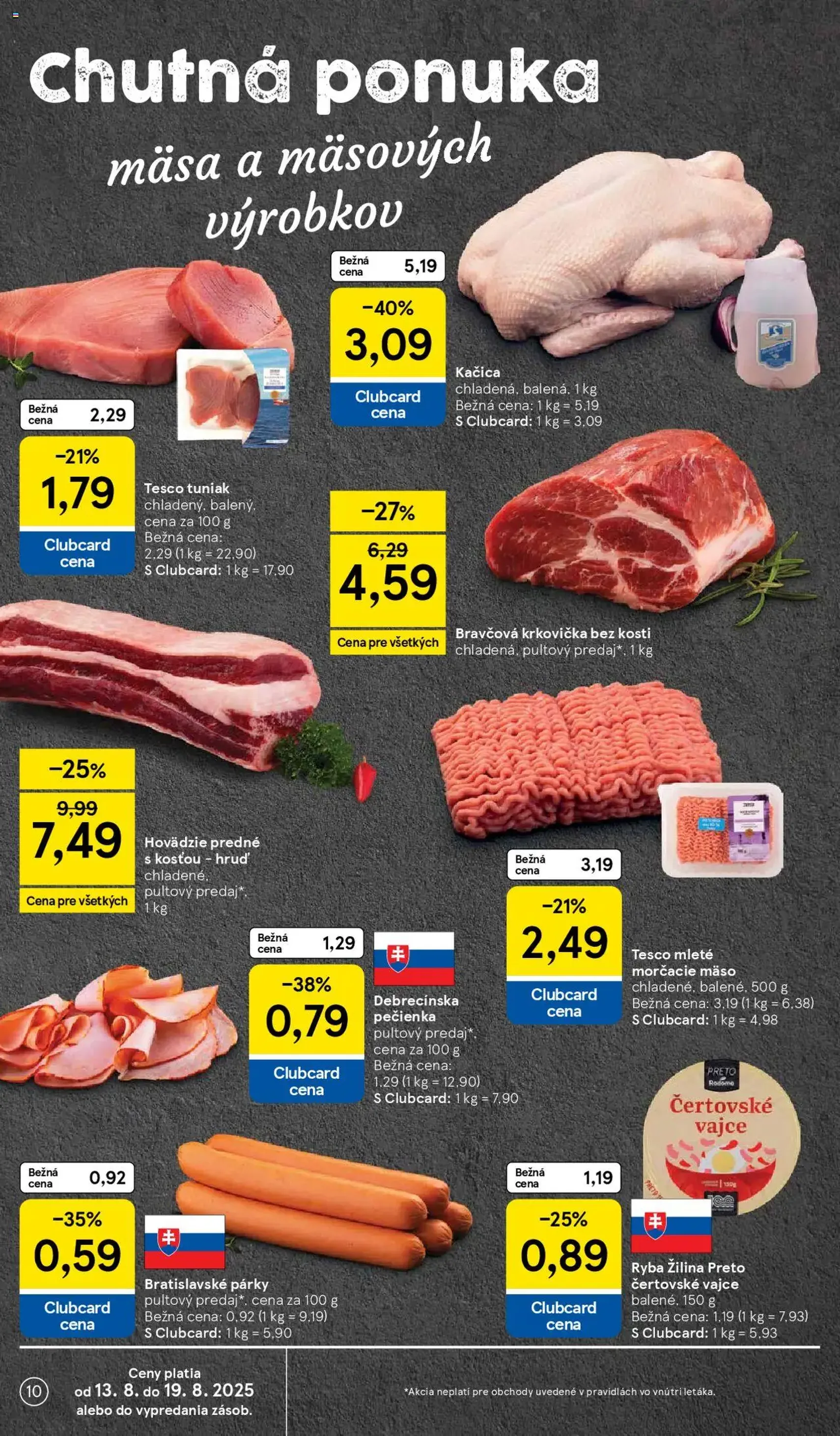 Tesco Hypermarket - leták - platný leták od 13.08.2025 strana 10 z 43