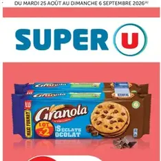 Super U catalogue - Prévisualisation du catalogue valable à partir du 25/08/2026