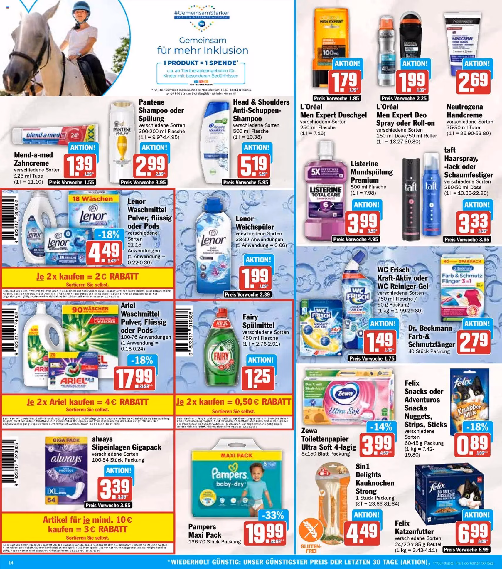 HIT Prospekt - Gültiger Prospekt ab 05.01.2026, Seite 14 von insgesamt 19