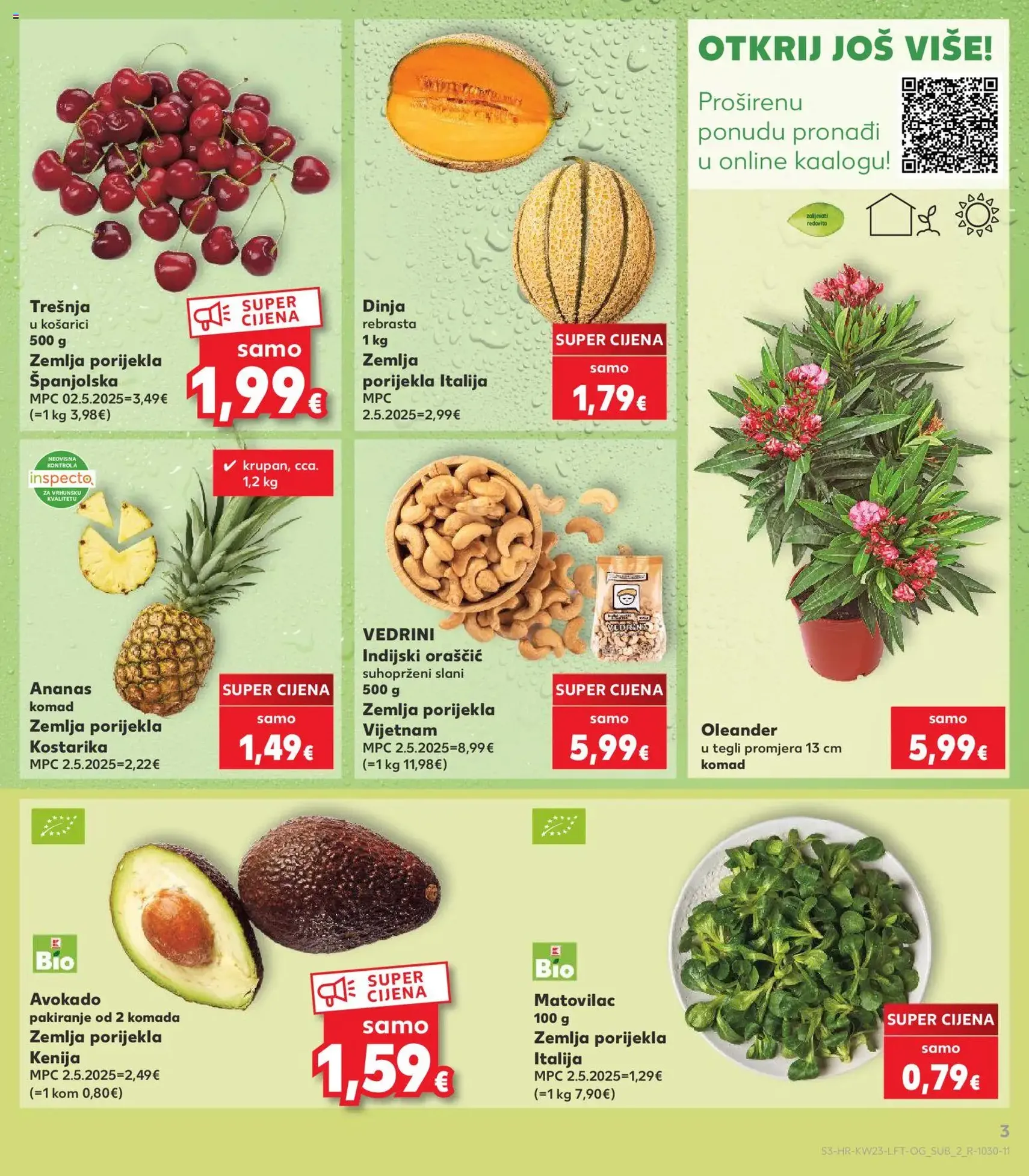 Kaufland HR akciós újság - 2026.06.03. érvényes szórólap 3 oldal 32 oldalból