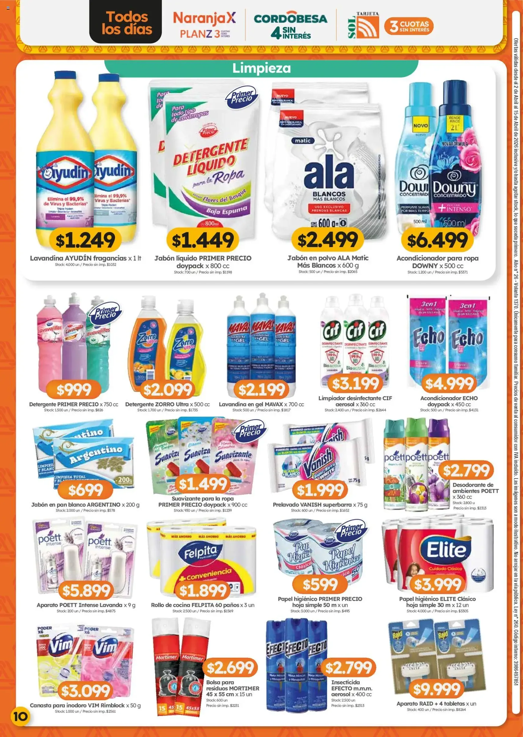 Cordiez ofertas - folleto válido desde 02/04/2026 página 10 de 12