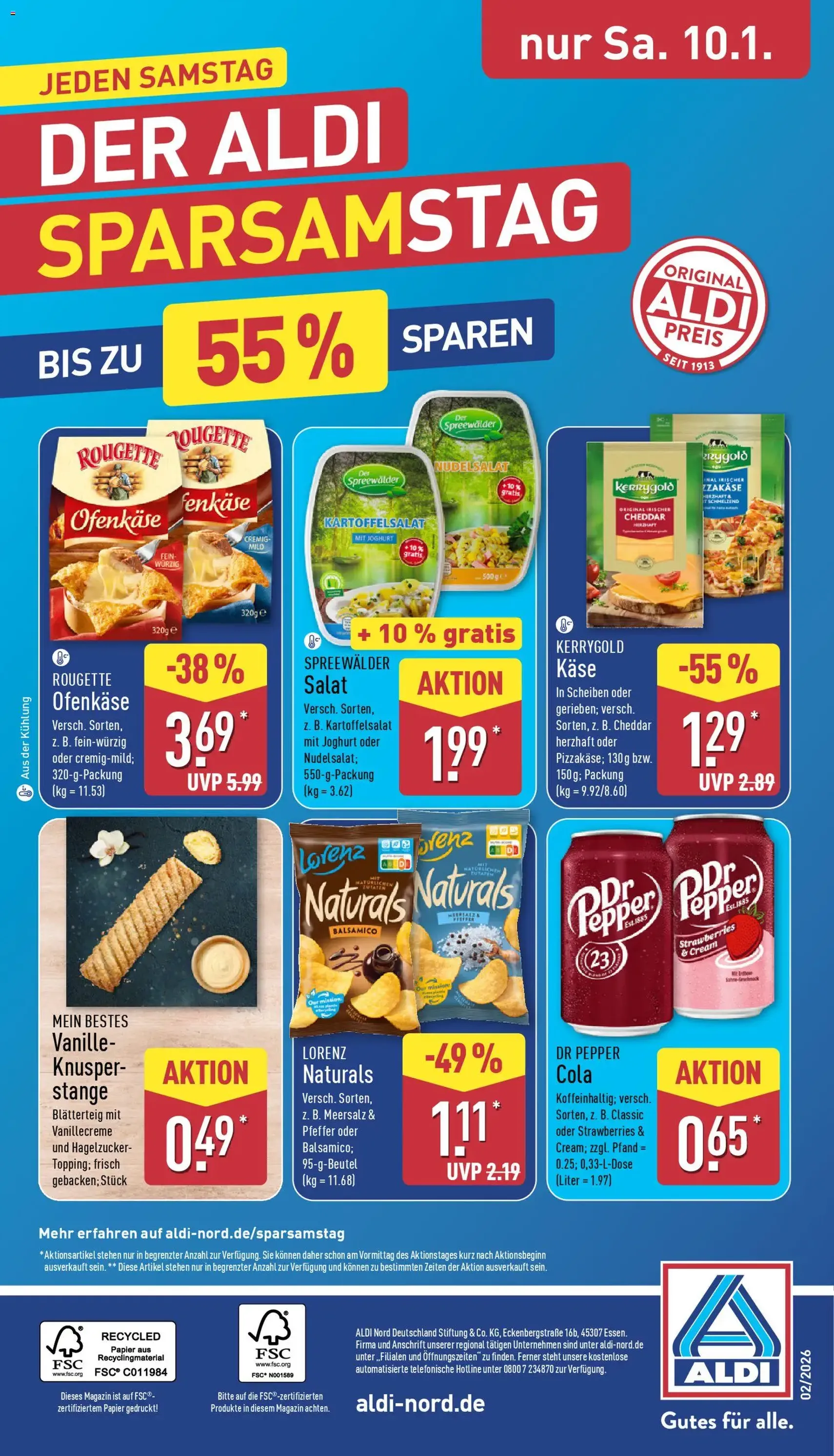 Aldi Prospekt - Gültiger Prospekt ab 05.01.2026, Seite 32 von insgesamt 38
