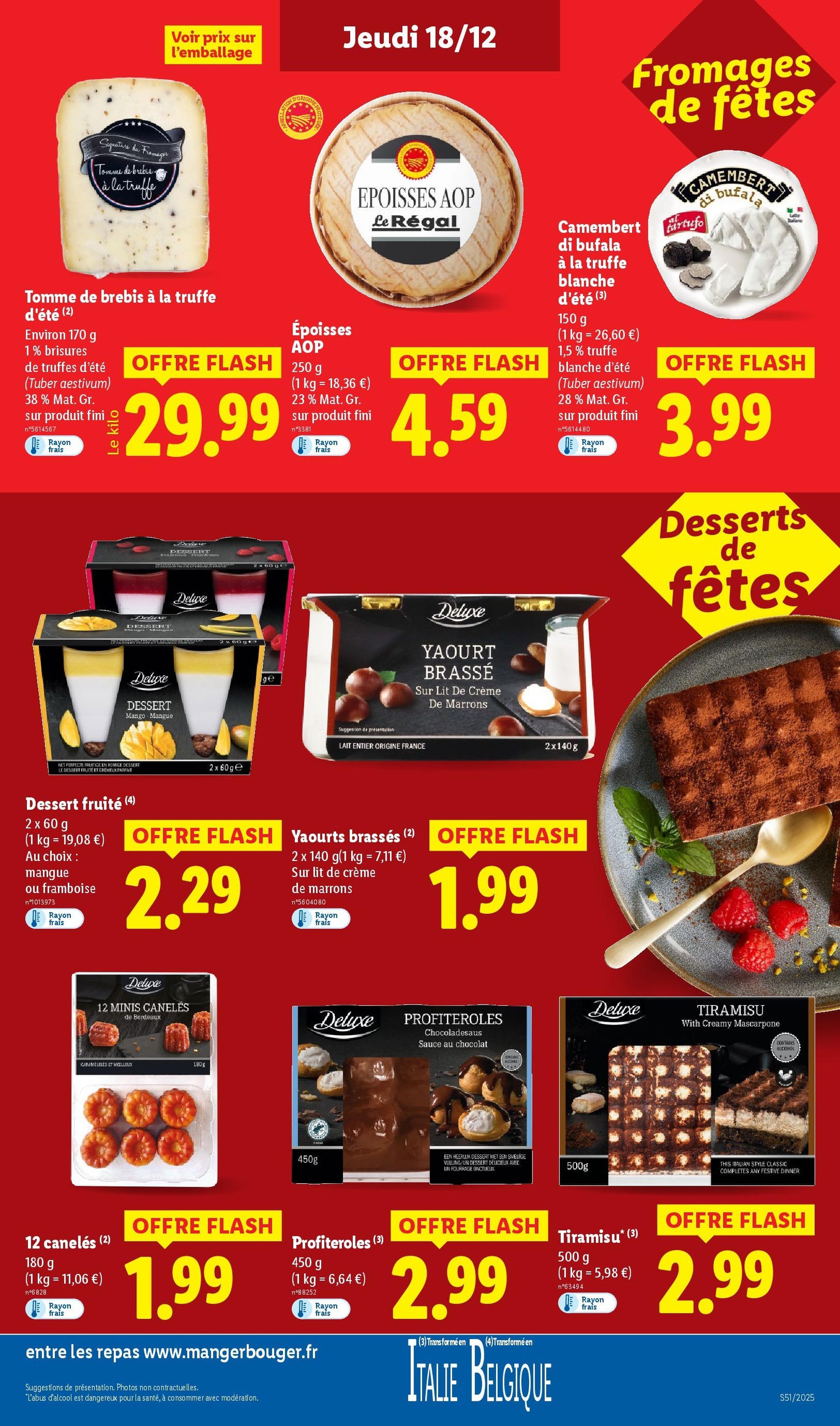 LIDL catalogue semaine 51 - brochure valable à partir du 18/12/2025, page 21 sur 87