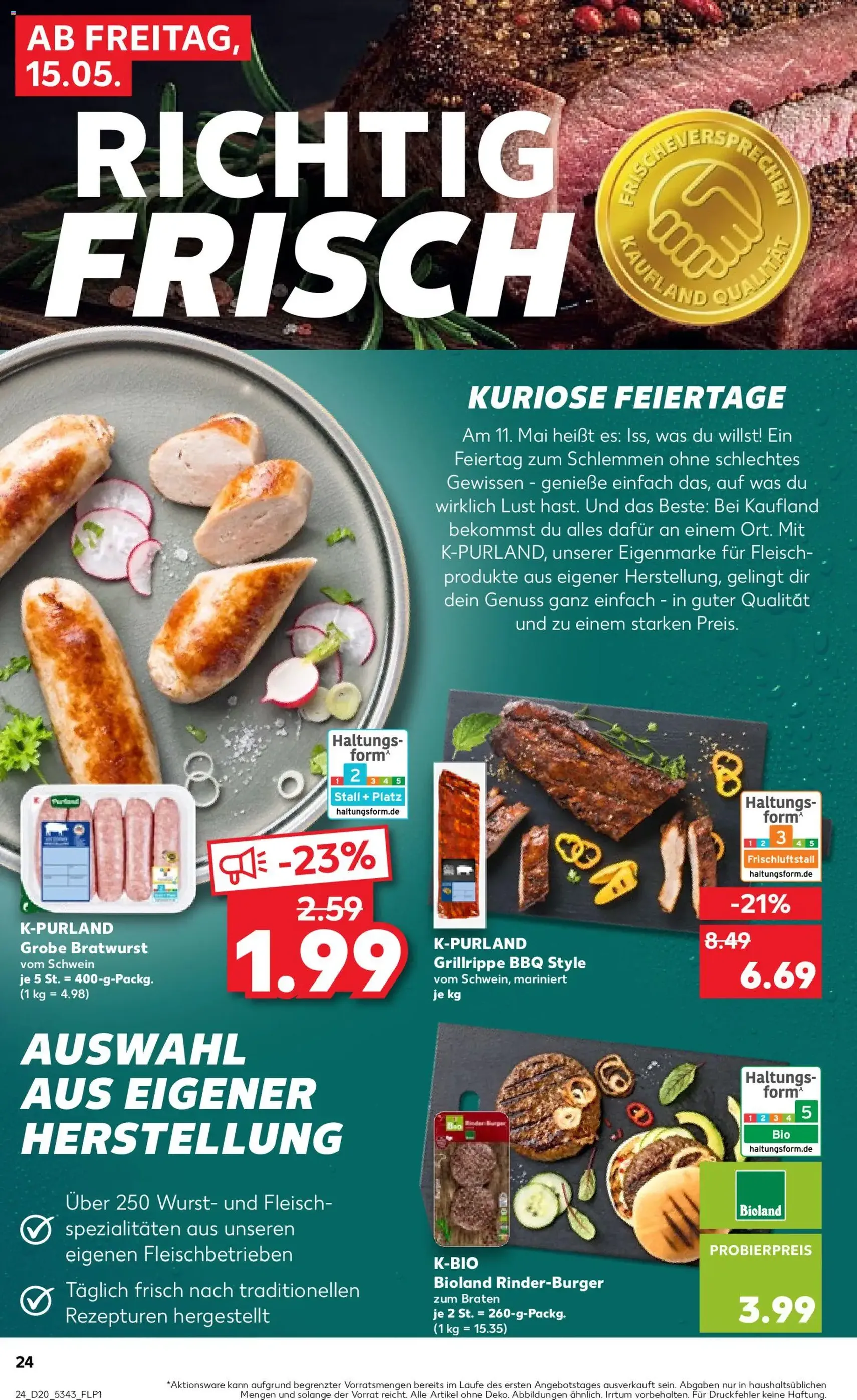 Kaufland Prospekt - Gültiger Prospekt ab 15.05.2026, Seite 24 von insgesamt 54