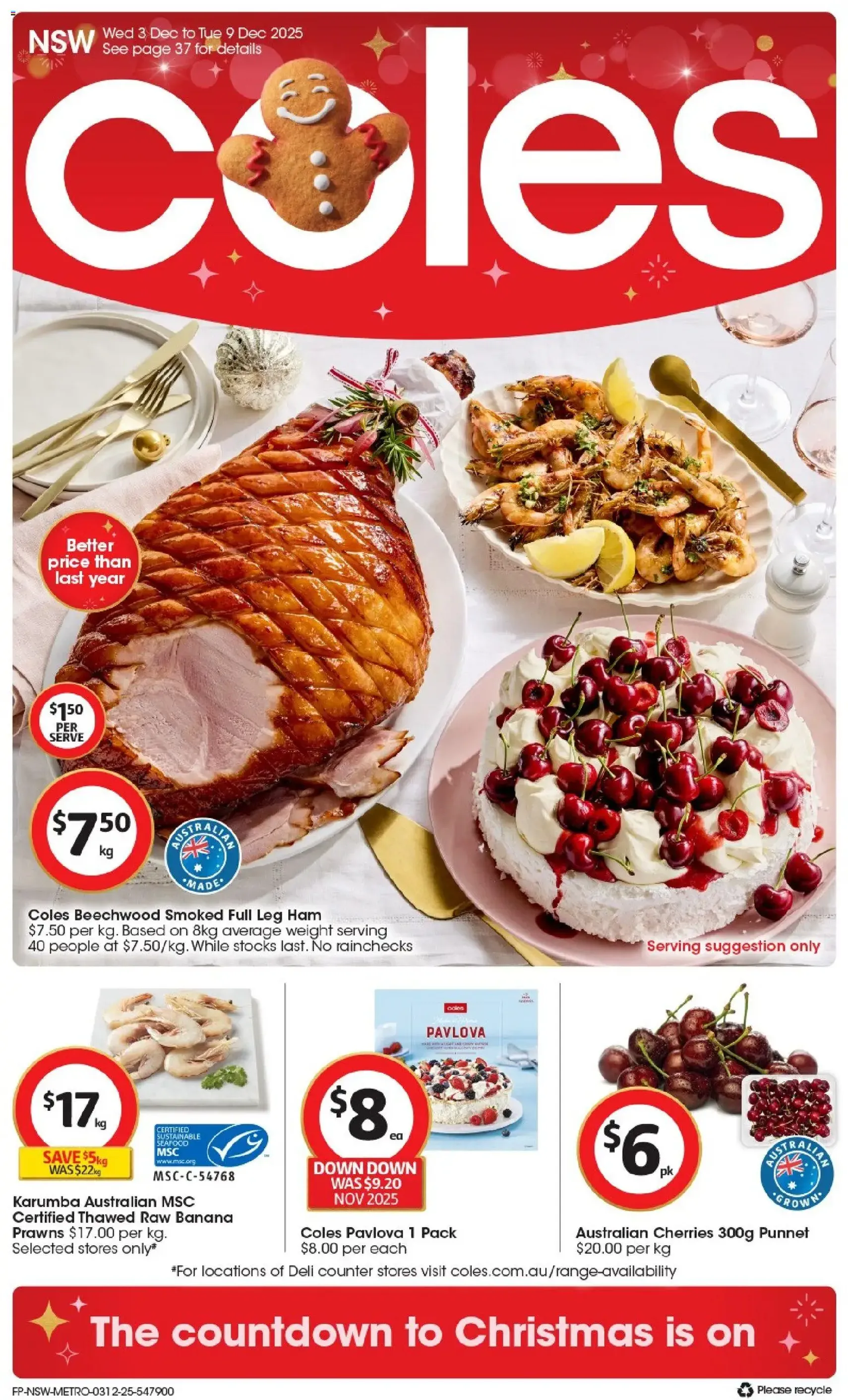 Coles Catalogue - valid flyer from 03/12/2025, page 1 of 50