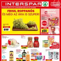 Interspar Akciós újság - szórólap előnézete érvényes 2025.07.31. -tól