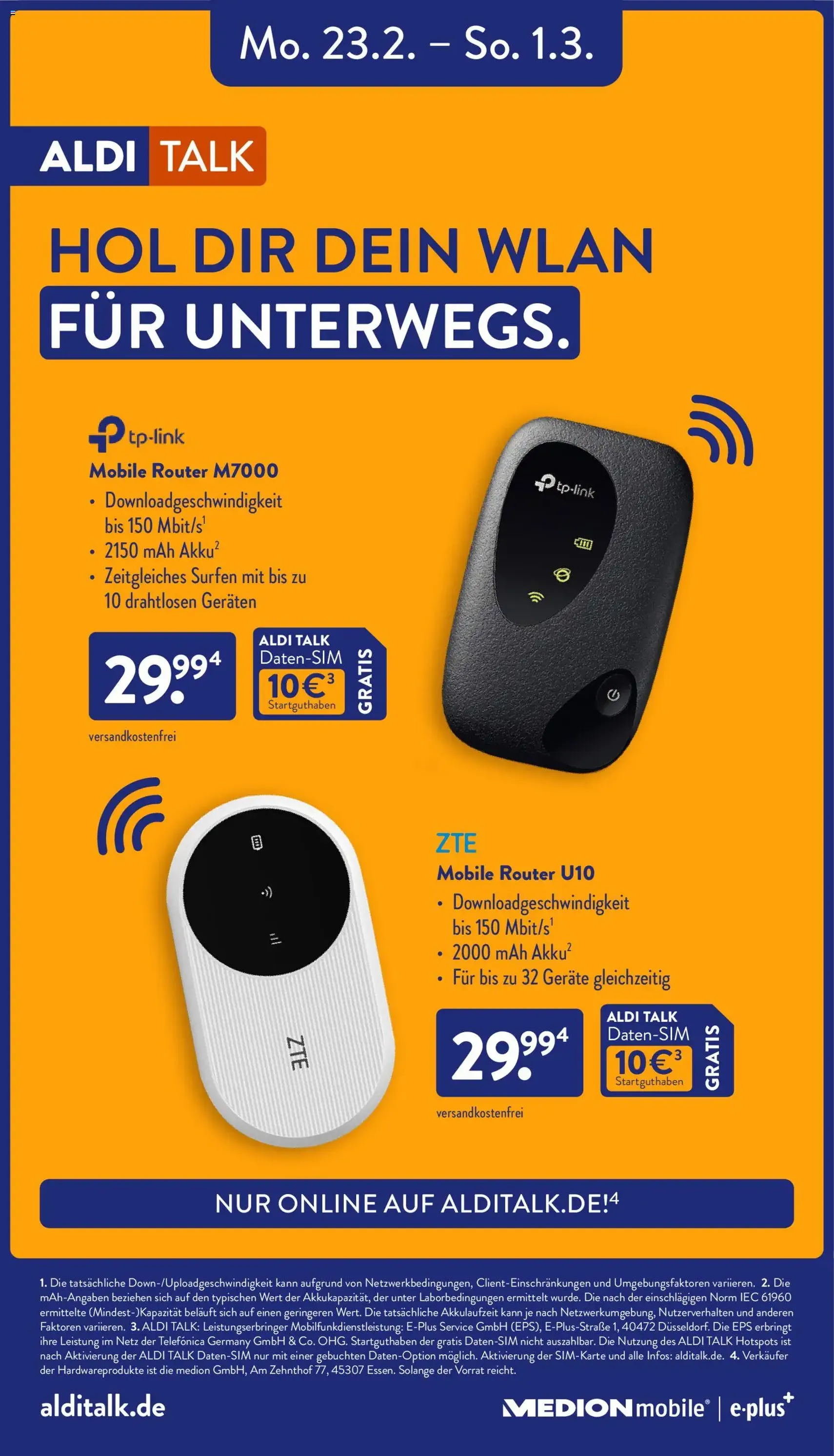 Aldi Prospekt - Gültiger Prospekt ab 23.02.2026, Seite 39 von insgesamt 41