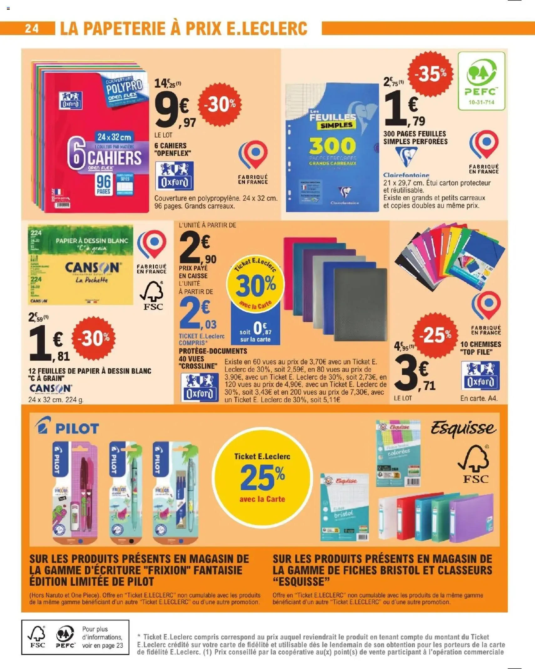 E.Leclerc catalogue - brochure valable à partir du 21/07/2026, page 24 sur 28