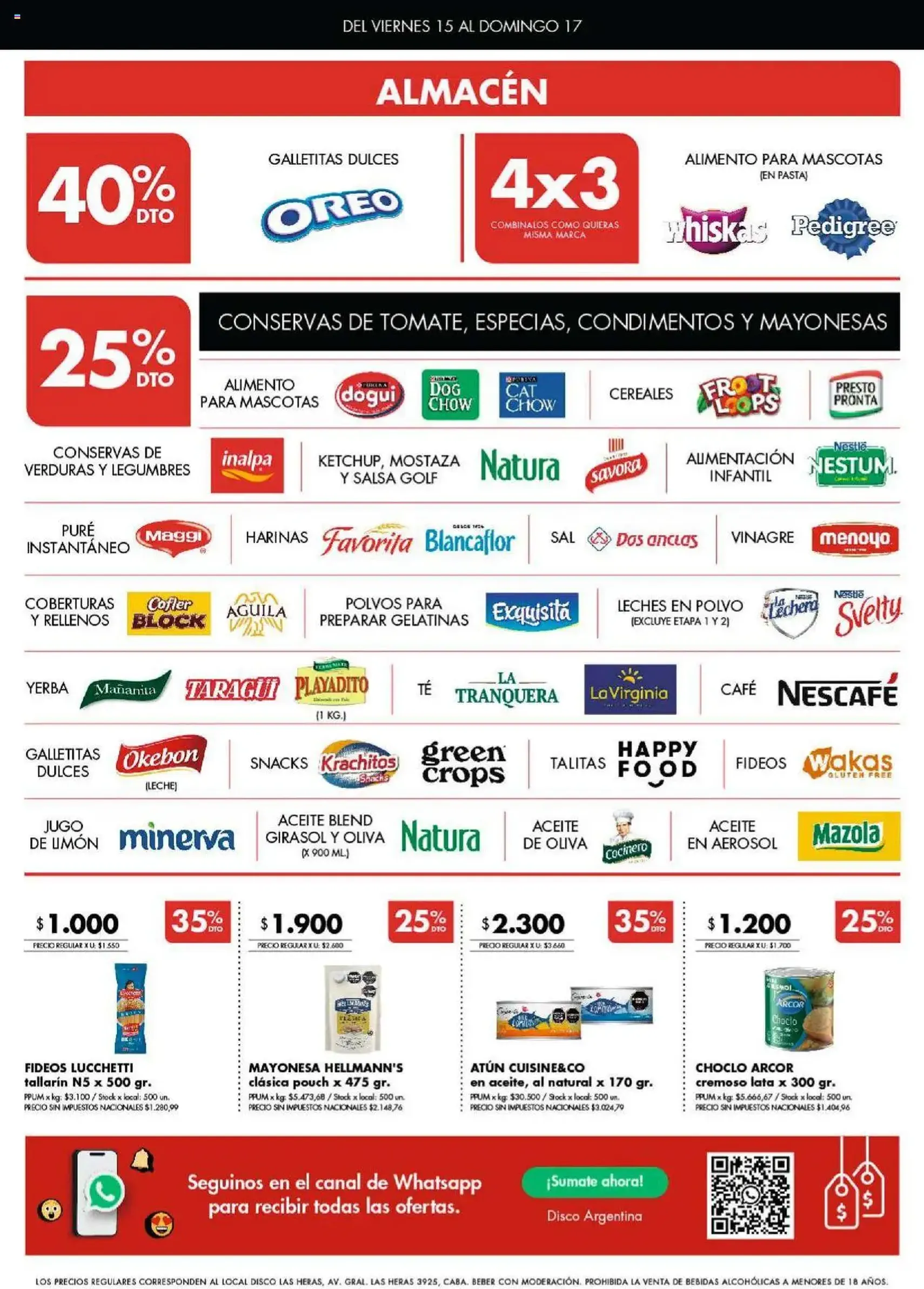 Disco ofertas - folleto válido desde 15/08/2025 página 3 de 11