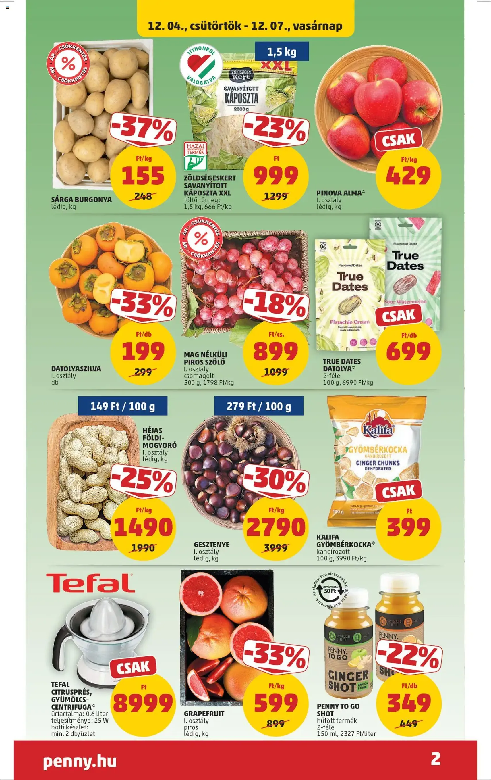 PENNY Akciós újság - 2025.12.04. érvényes szórólap 2 oldal 45 oldalból