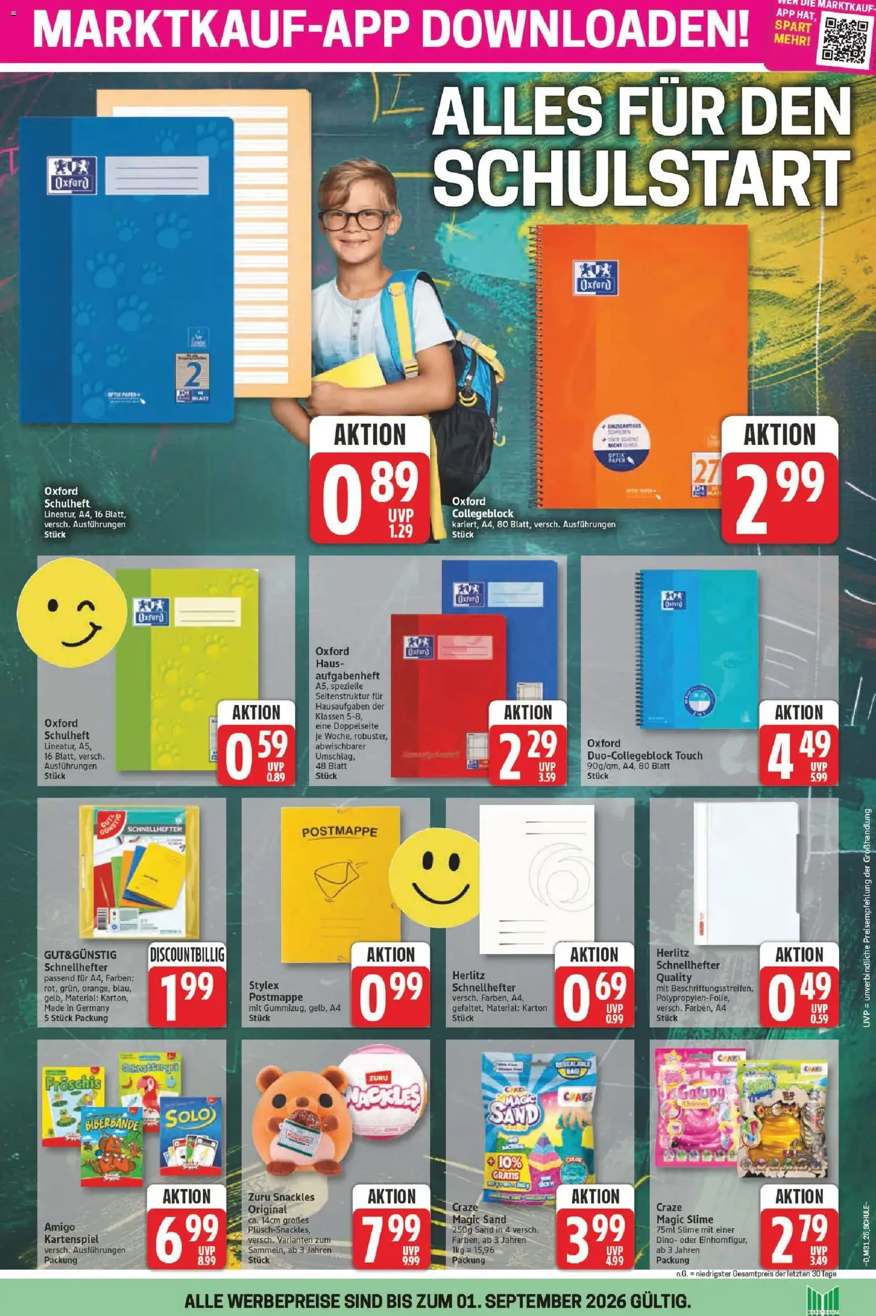 Marktkauf Prospekt - Gültiger Prospekt ab 27.07.2026, Seite 25 von insgesamt 37