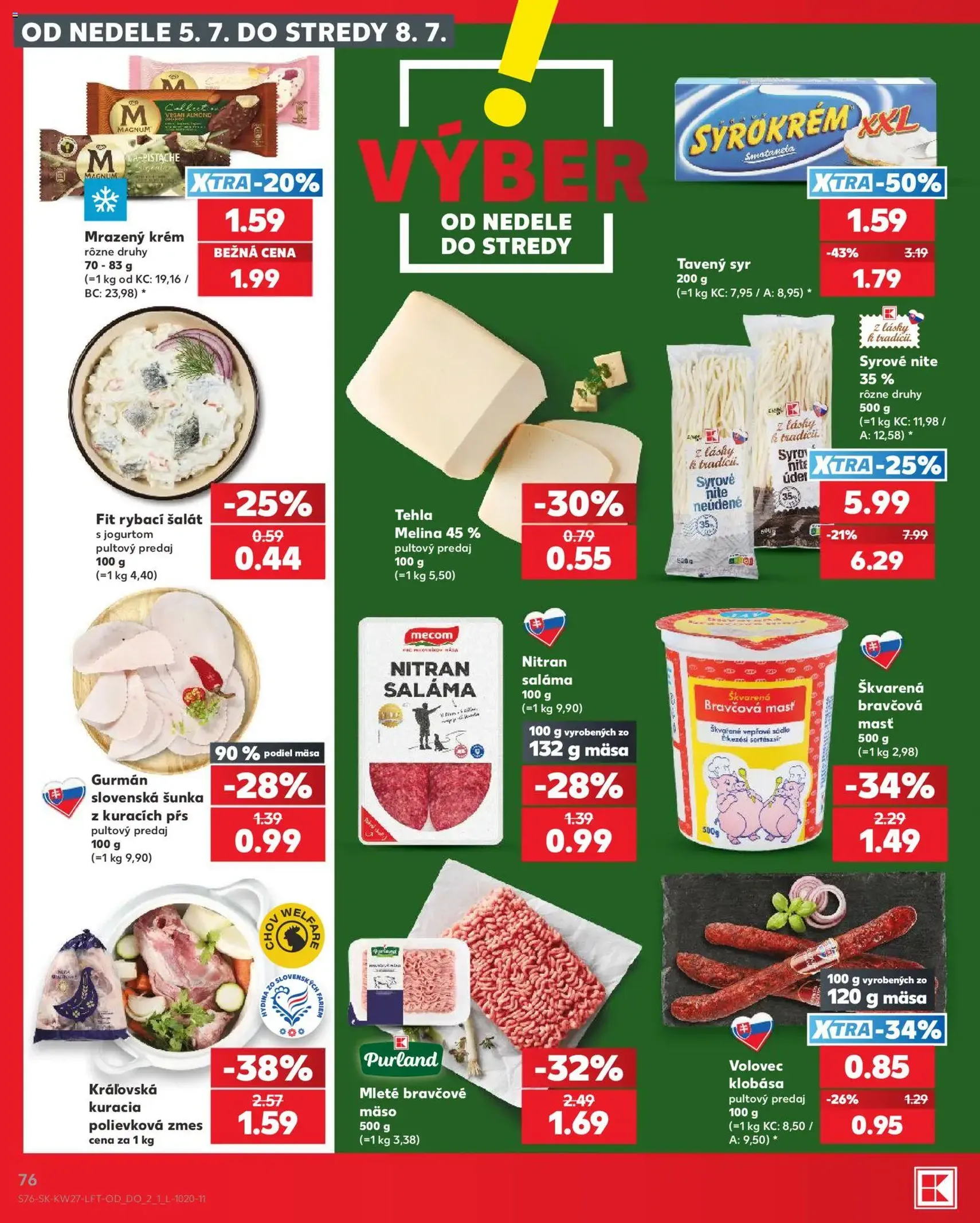 Kaufland leták - platný leták od 02.07.2026 strana 76 z 80