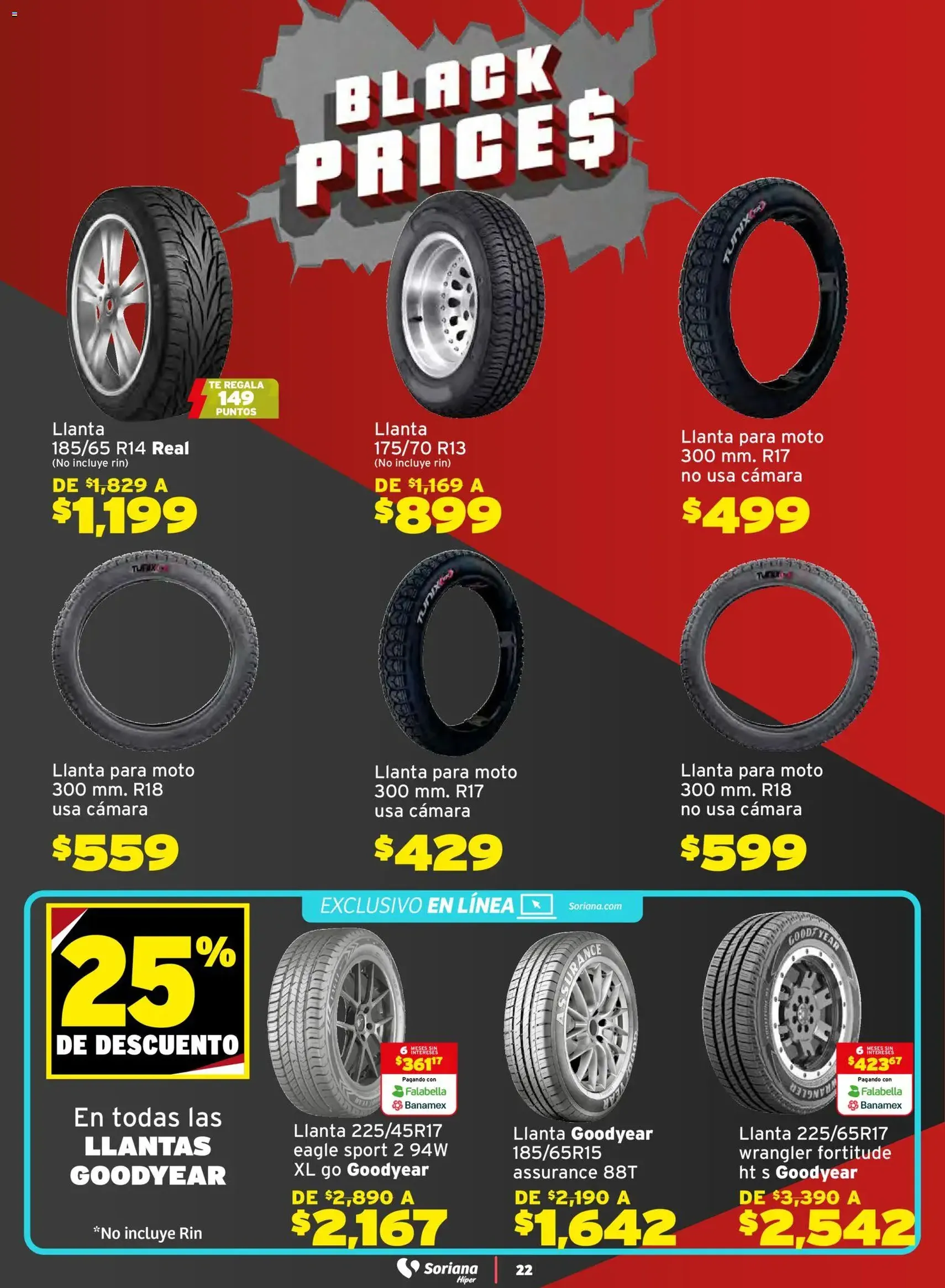 Soriana - Black Prices Híper Nacional - folleto válido desde 21/11/2025 página 22 de 26