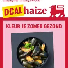 Delhaize folder week 29 - voorvertoning van de folder geldig vanaf 17/07/2025