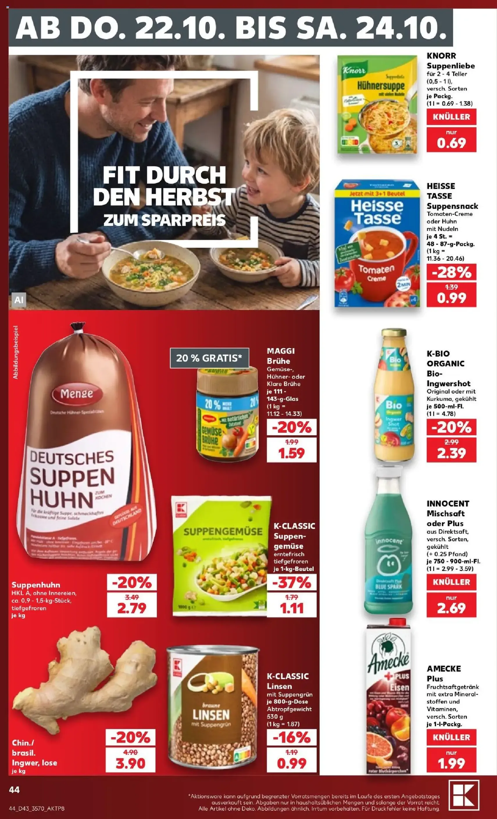 Kaufland Prospekt - Gültiger Prospekt ab 19.10.2026, Seite 44 von insgesamt 68