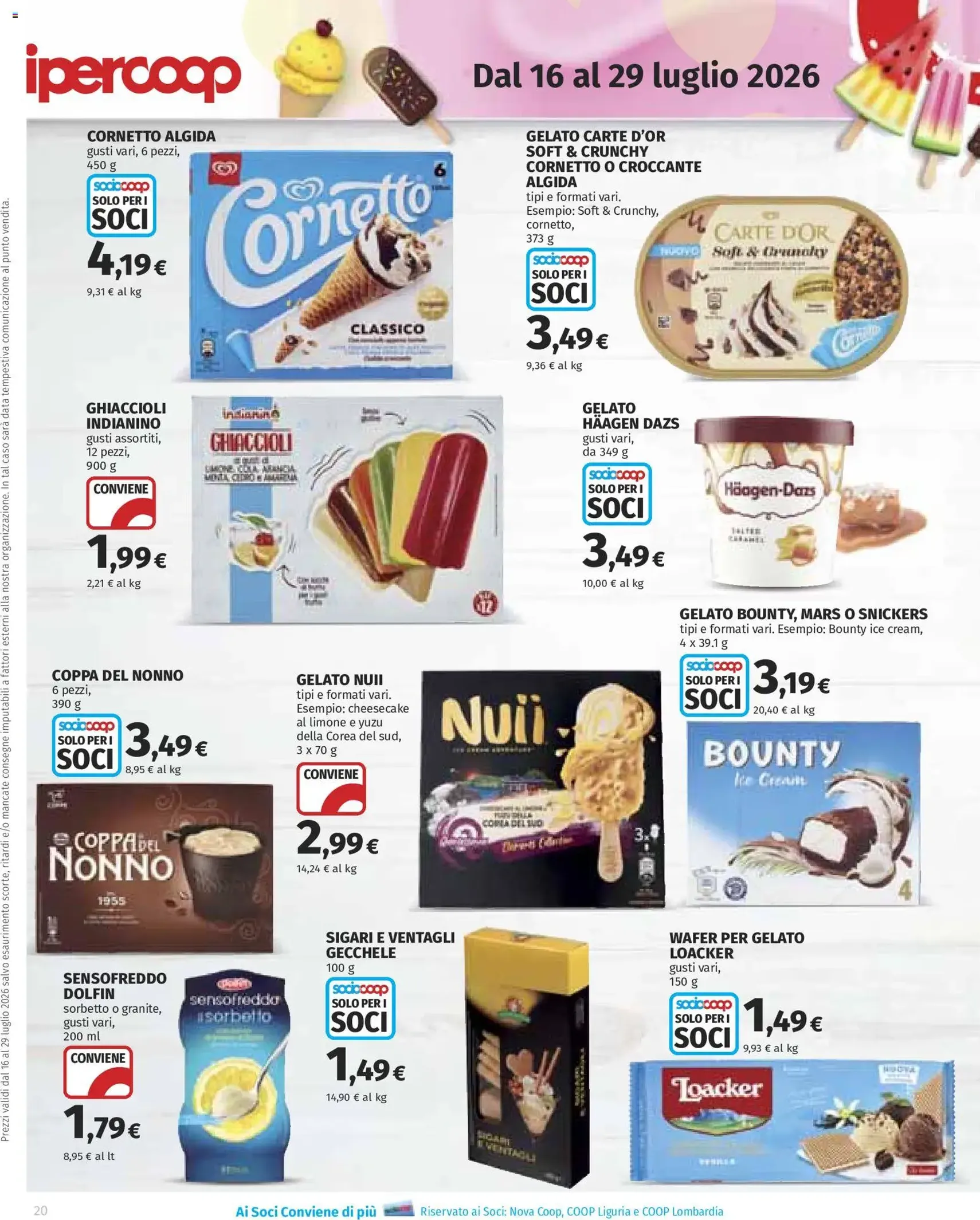 Ipercoop volantino - volantino valido dal 16/07/2026 pagina 20 di 50
