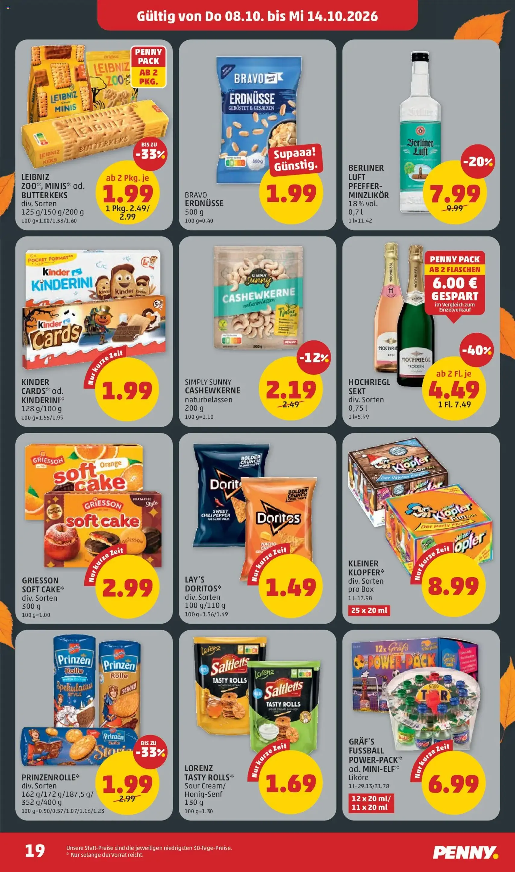 Penny Markt Flugblatt - Gültiger Prospekt ab 04.10.2026, Seite 19 von insgesamt 32