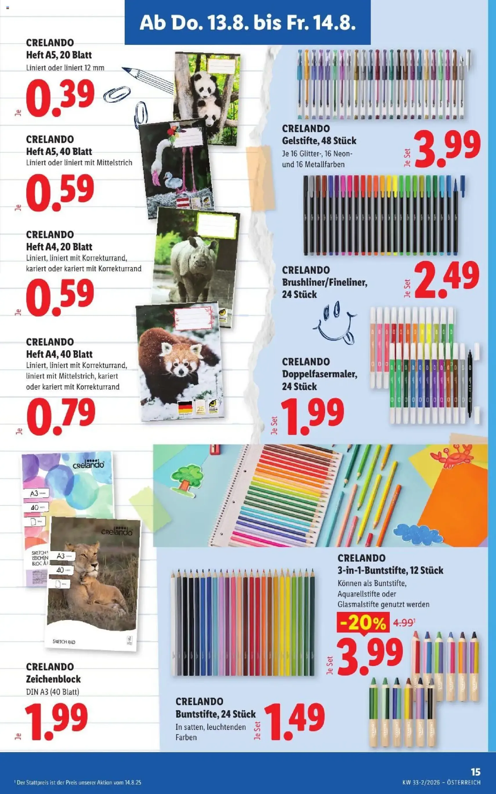 Lidl - Flugblatt - Gültiger Prospekt ab 13.08.2026, Seite 19 von insgesamt 51