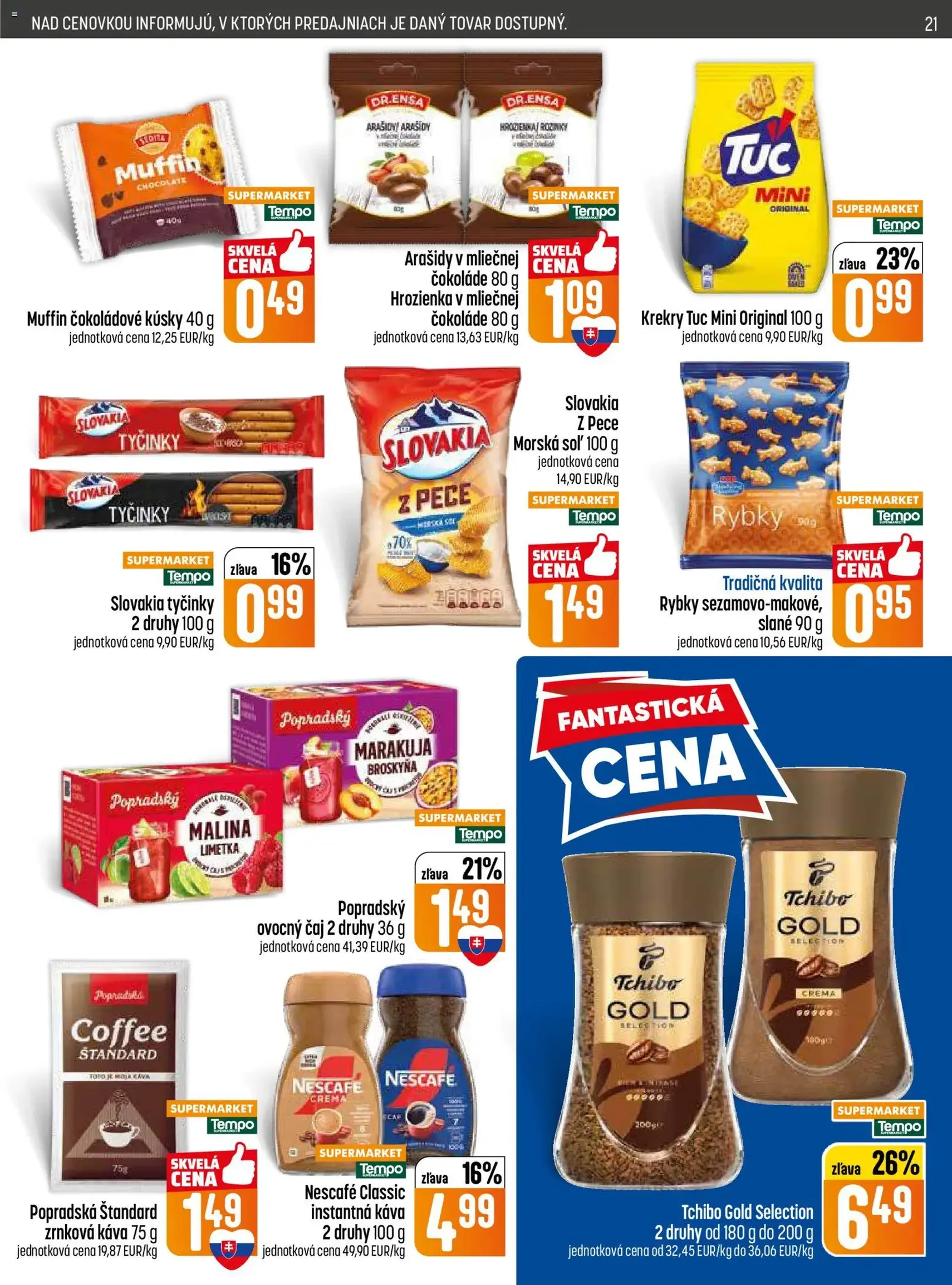 COOP Jednota leták - platný leták od 30.04.2026 strana 21 z 28