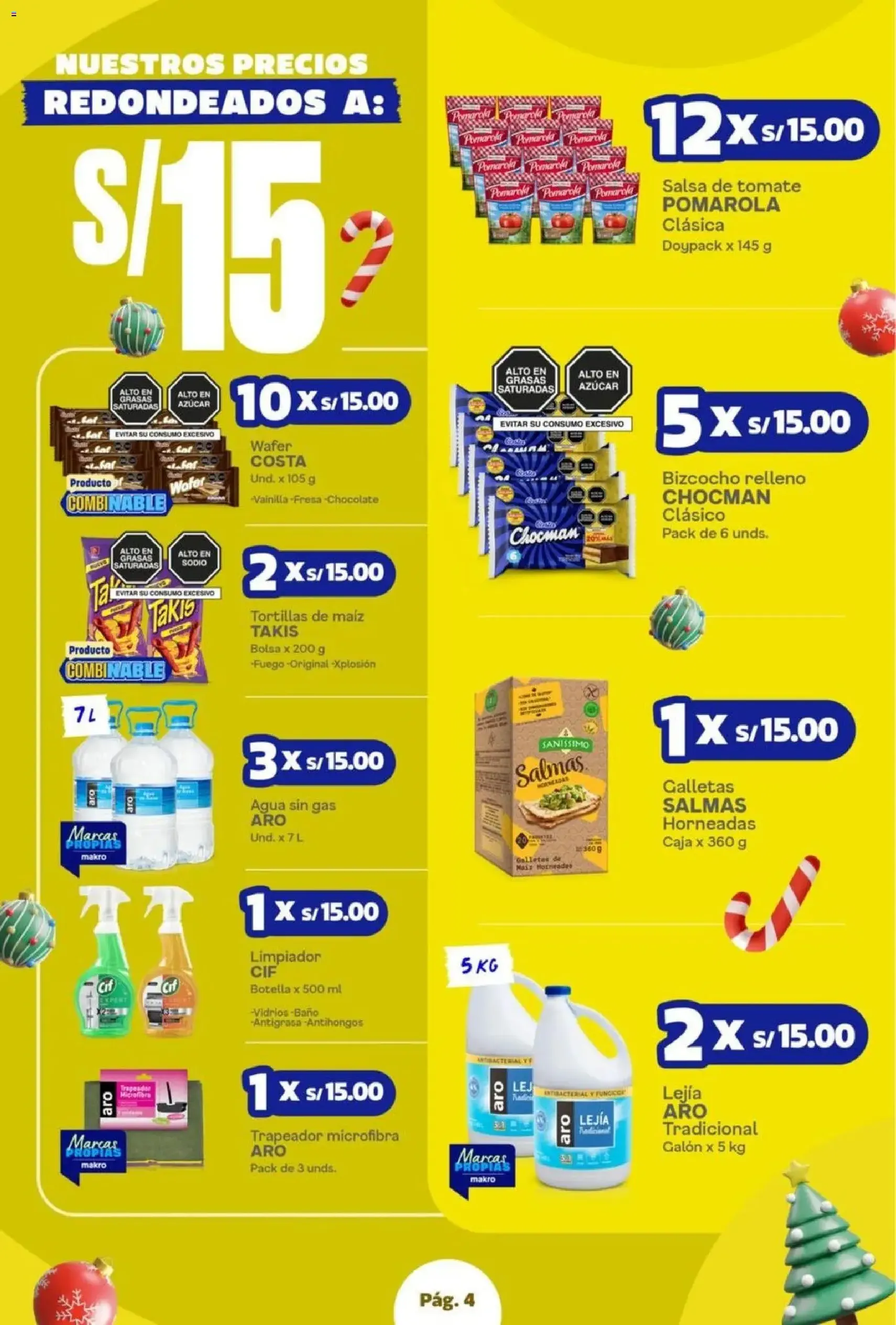 Makro - Catálago Precios Redondos vig#23 - folleto válido desde 06/11/2025 página 4 de 23