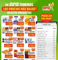 Vista previa del folleto Ara - Catálogo válido desde 21/08/2025