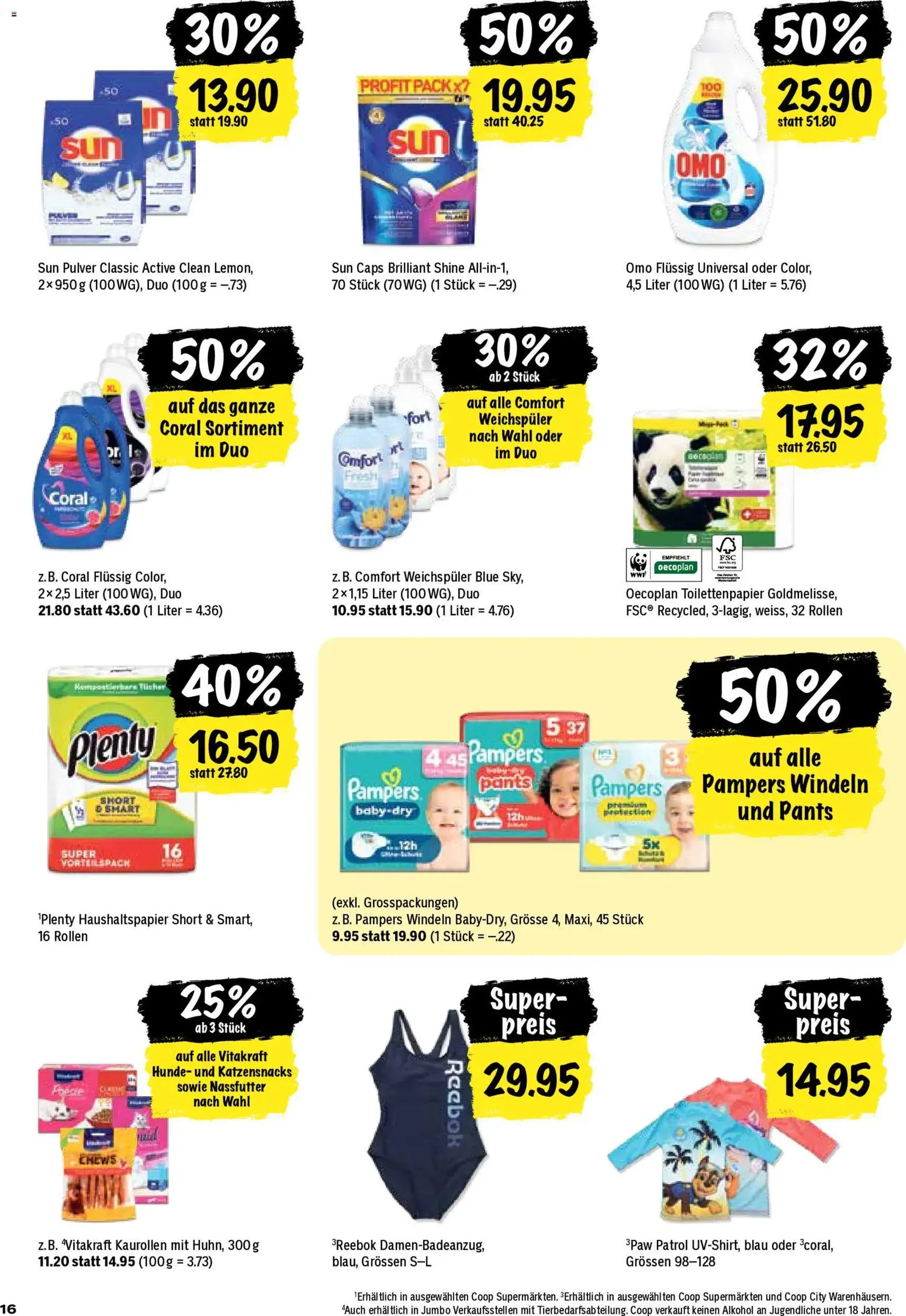 Coop aktionen - Gültiger Prospekt ab 30.04.2026, Seite 16 von insgesamt 28