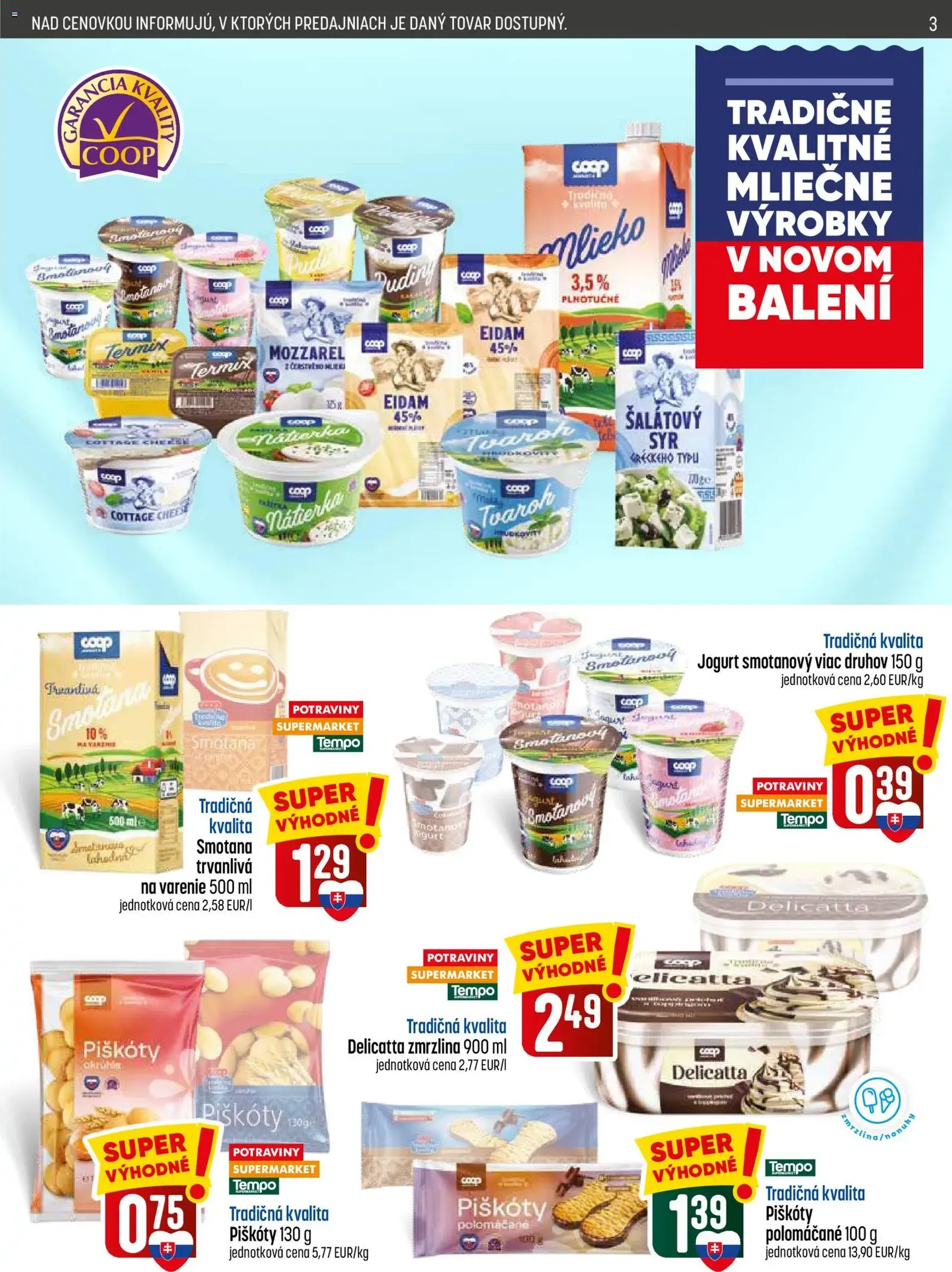 COOP Jednota leták - platný leták od 04.06.2026 strana 3 z 32