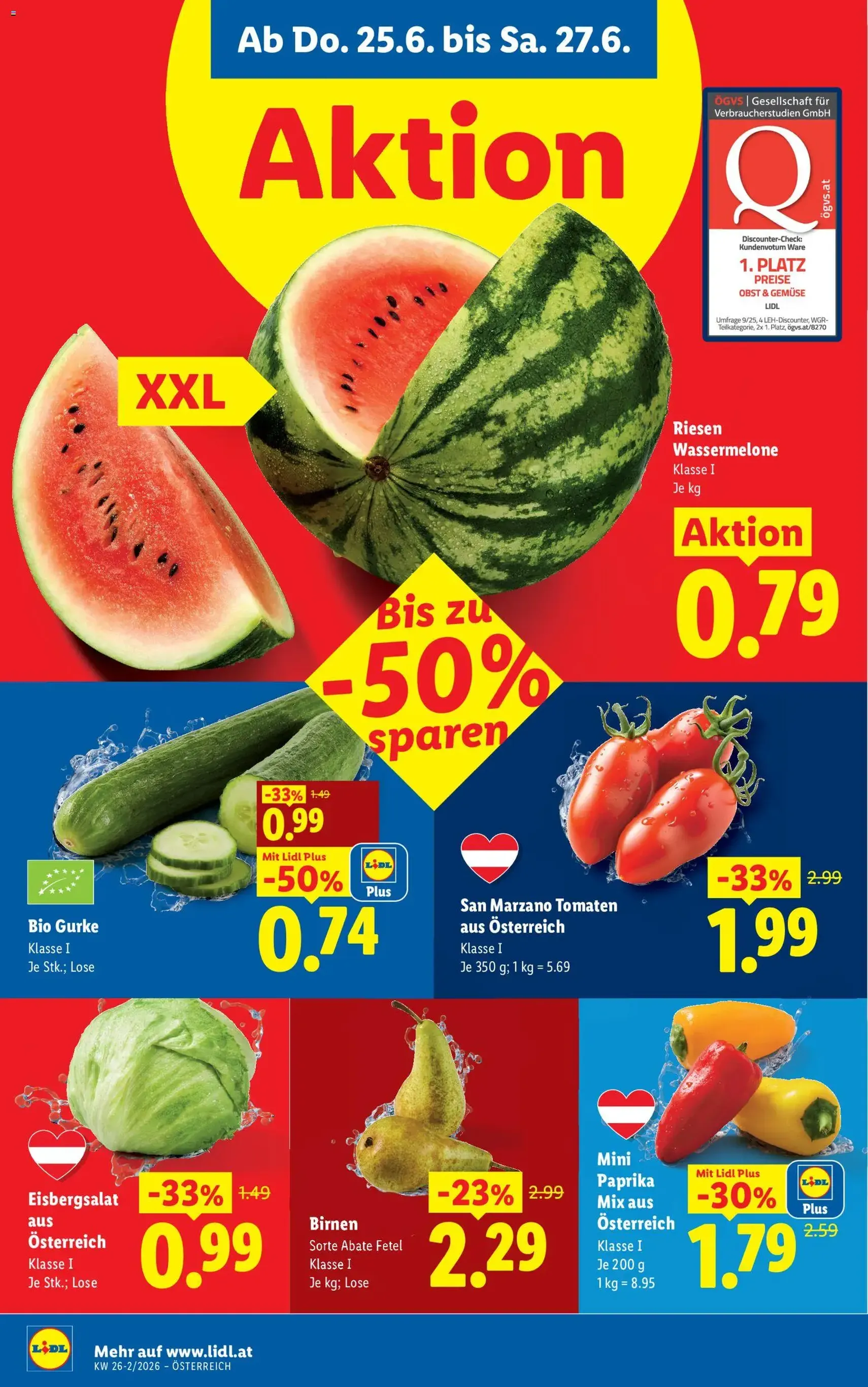 Lidl - Flugblatt - Gültiger Prospekt ab 25.06.2026, Seite 6 von insgesamt 54