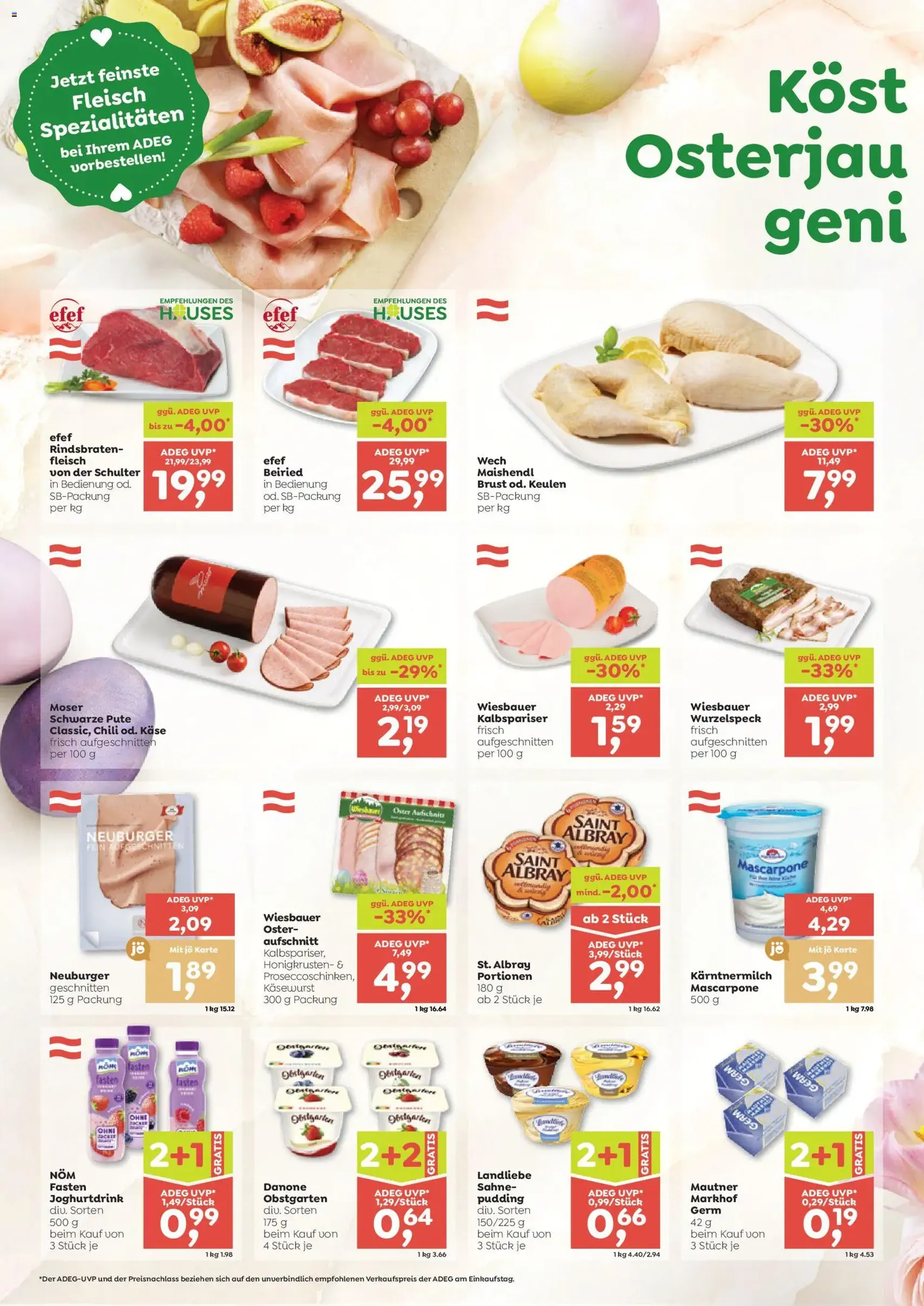 ADEG Flugblatt - Gültiger Prospekt ab 26.03.2026, Seite 4 von insgesamt 12