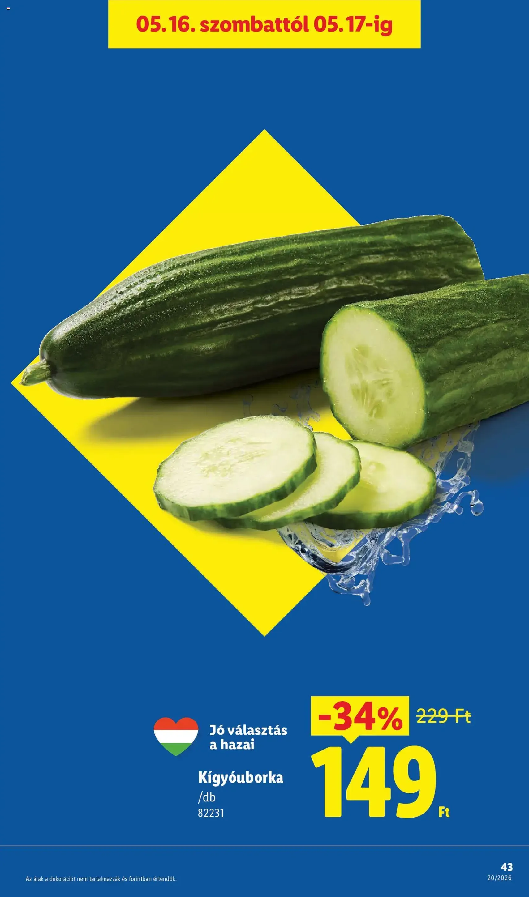 Lidl akciós újság - 2026.05.14. érvényes szórólap 43 oldal 68 oldalból