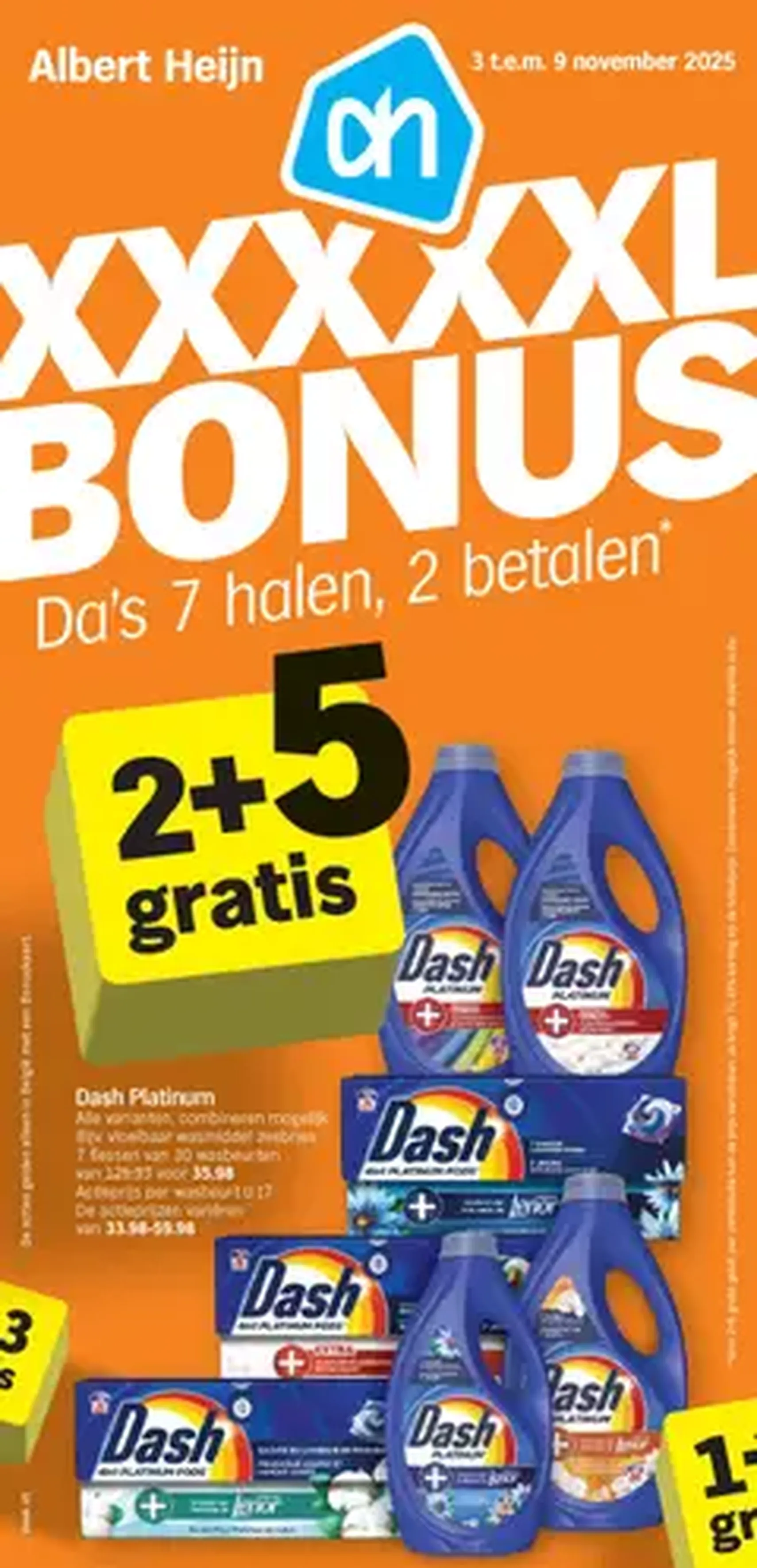 Albert Heijn folder week / de la semaine 45 - geldige folder vanaf 03/11/2025 pagina 1 van 1