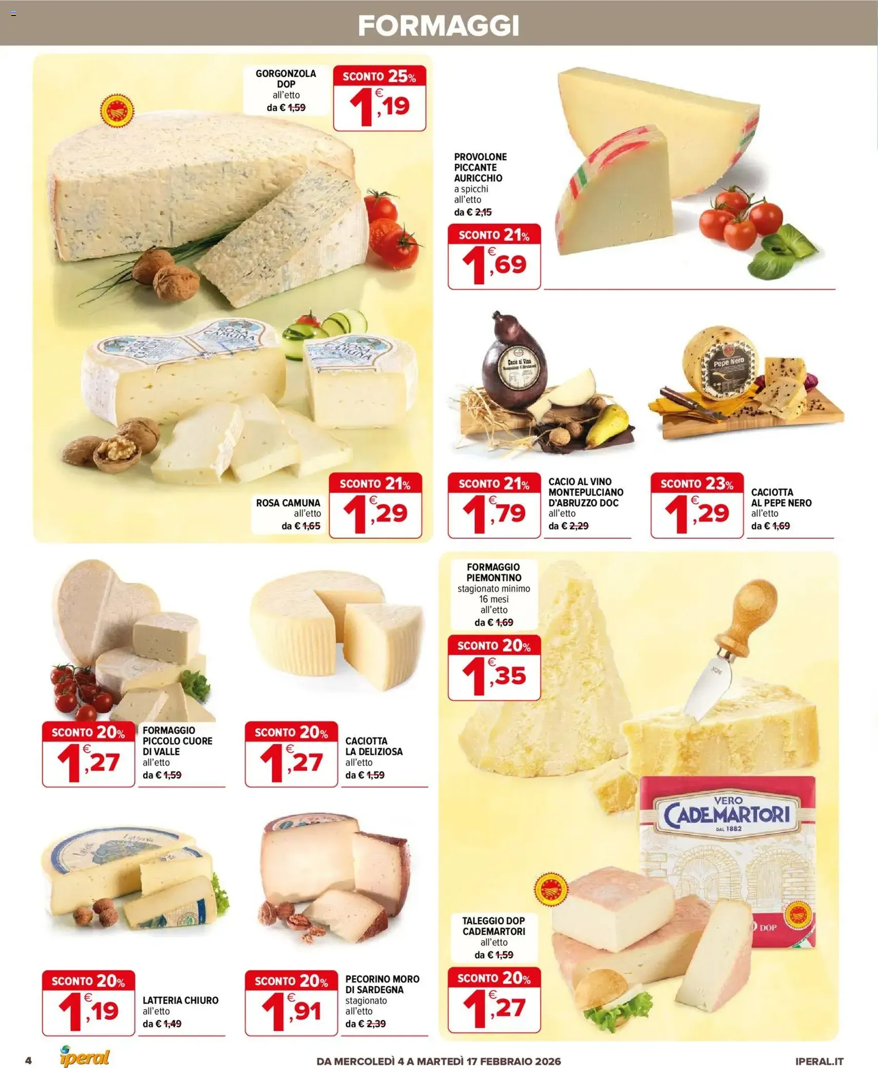Volantino Iperal - volantino valido dal 04/02/2026 pagina 4 di 21