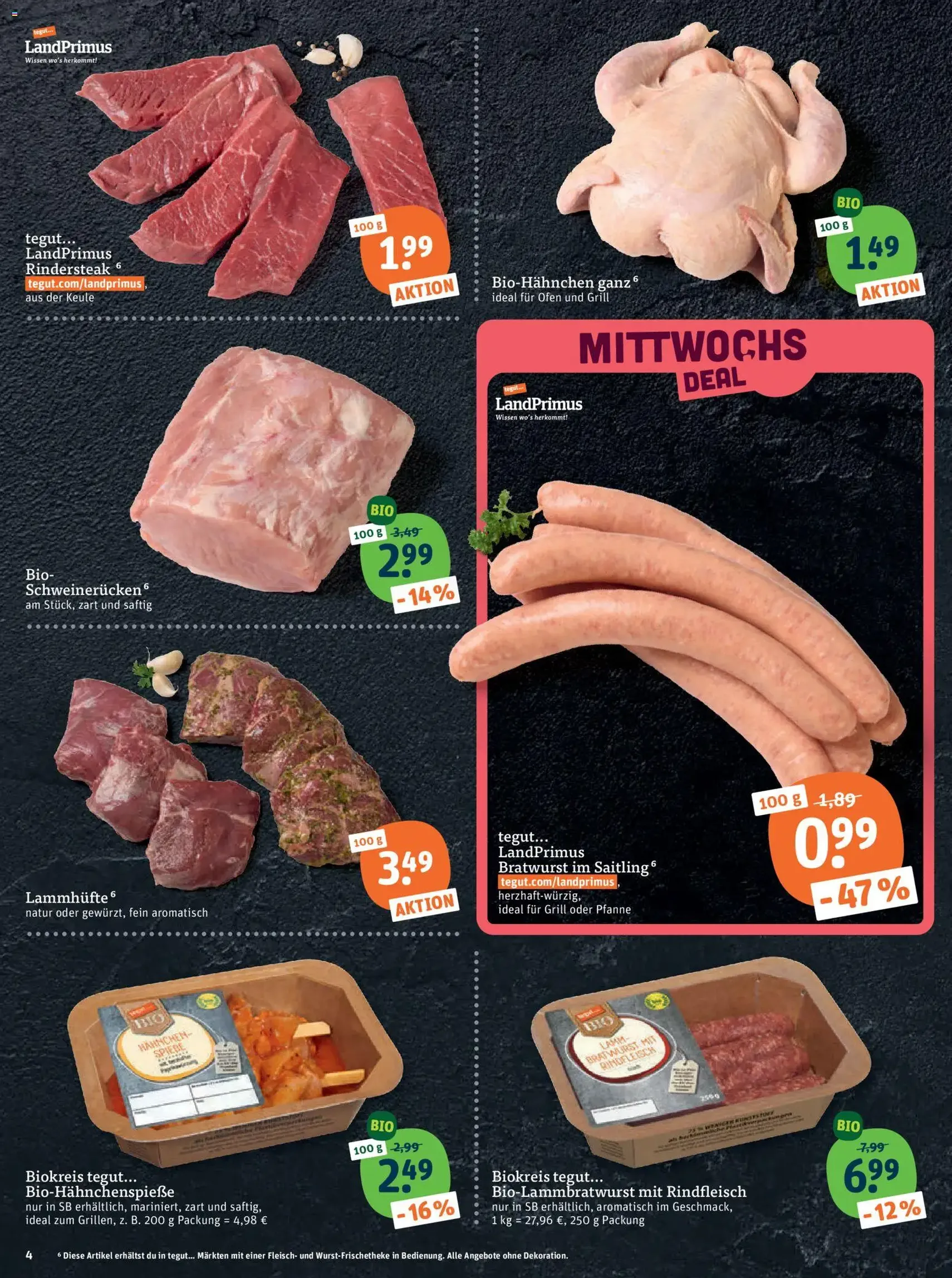 Tegut Prospekt - Gültiger Prospekt ab 19.06.2026, Seite 6 von insgesamt 23