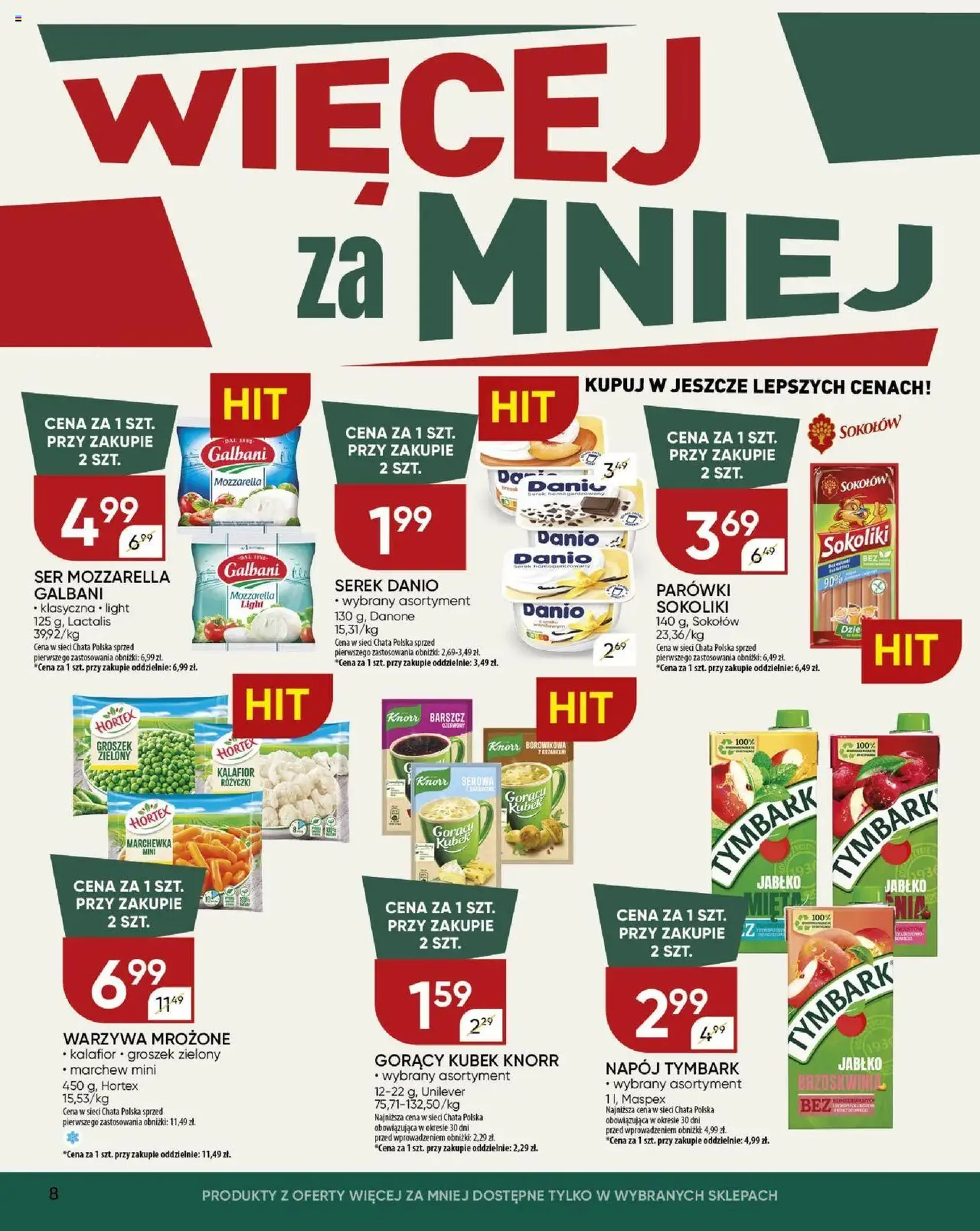 Chata Polska Gazetka - ważny gazetka od 09.10.2025 strona 8 z 22 Chata Polska Gazetka - ważny gazetka od 09.10.2025 strona 8 z 22