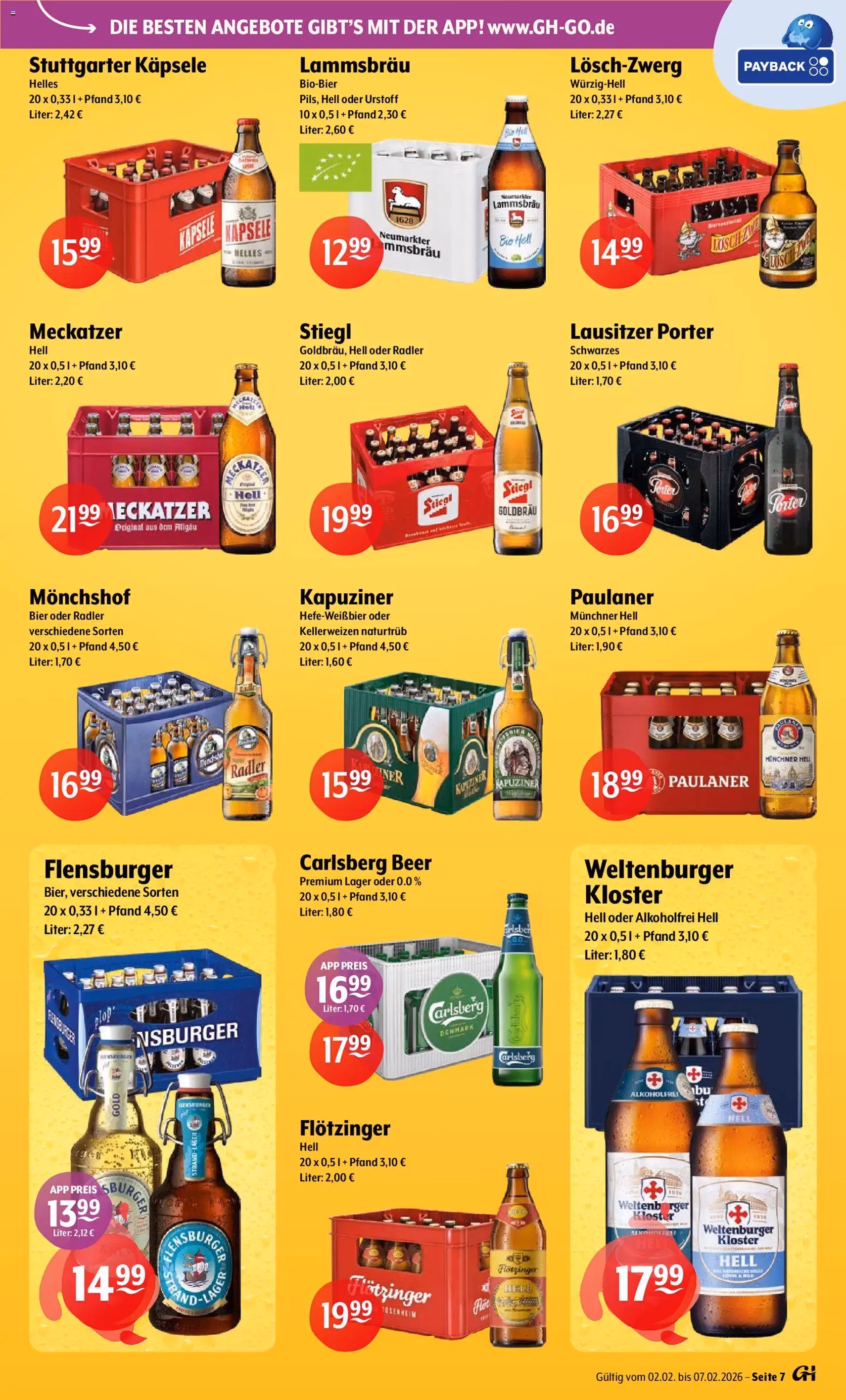 Trink und Spare Prospekt - Gültiger Prospekt ab 02.02.2026, Seite 7 von insgesamt 12